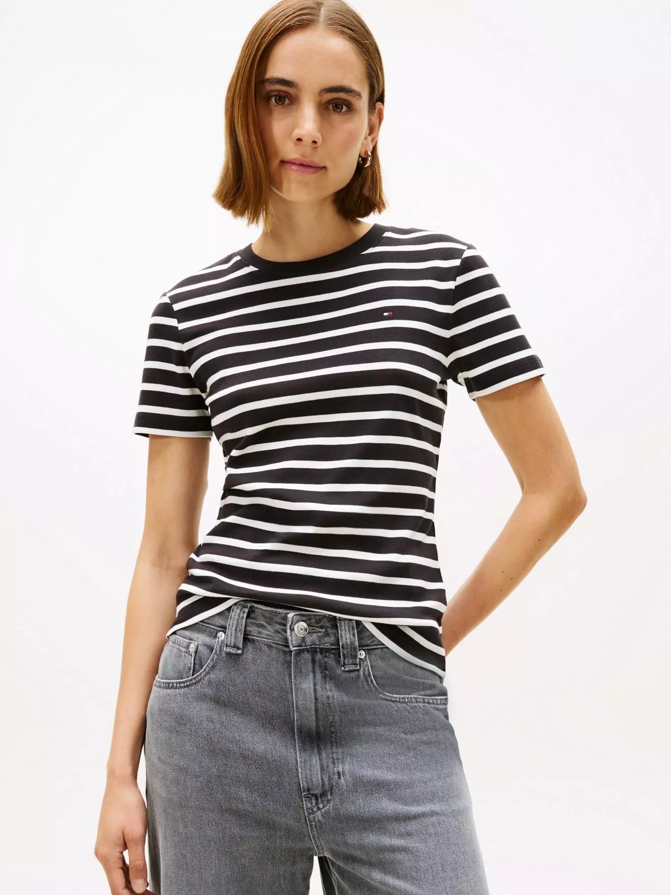 Polera Cody Slim Fit Tommy Hilfiger Negro-0