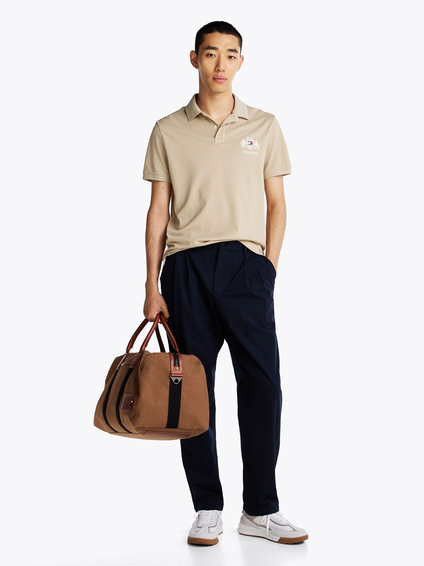 Polo Icon Graphic Regular Fit Beige Tommy Hilfiger-1