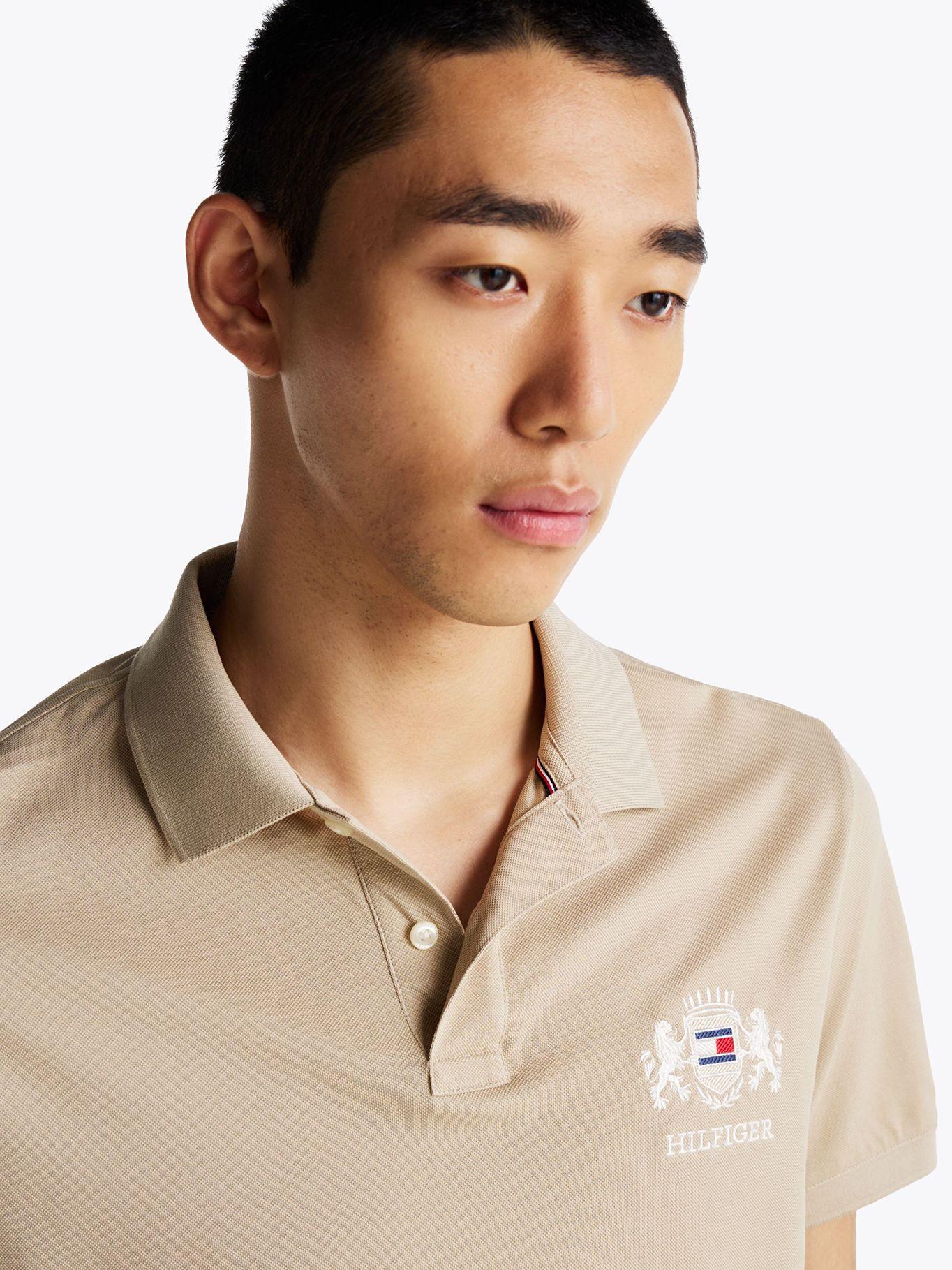 Polo Icon Graphic Regular Fit Beige Tommy Hilfiger-3