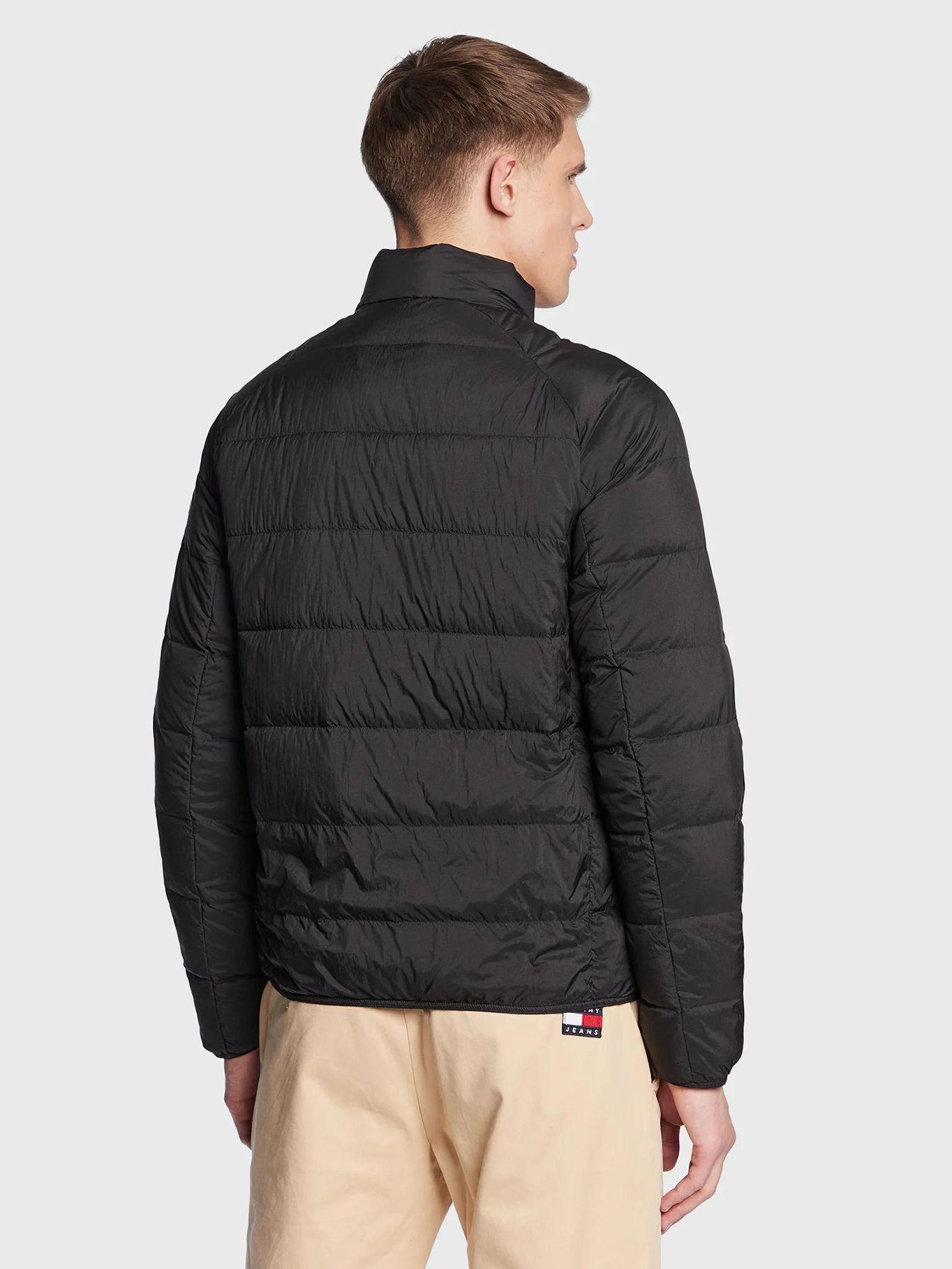 Parka Light Down Con Logo Negro Tommy Jeans-2
