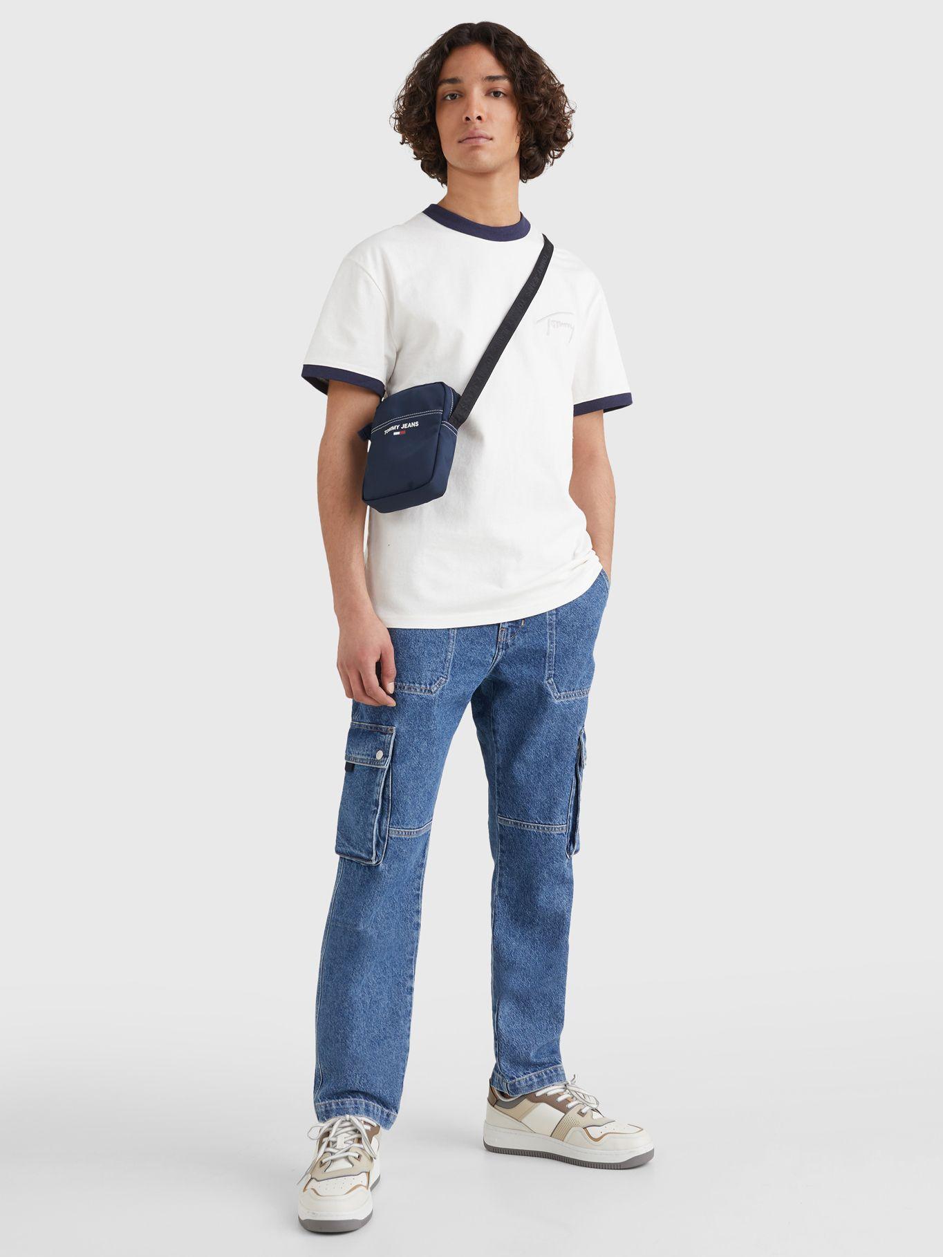 Bolso Essential Azul Tommy Hilfiger JN2-4