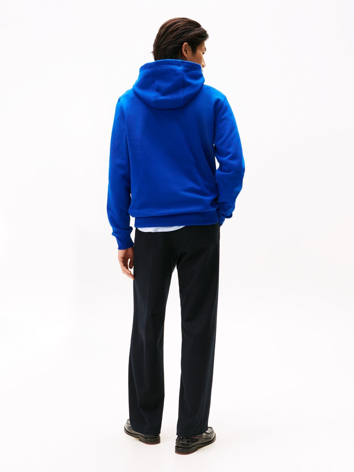 Polerón Hoodie Oval Logo Gráfico Azul Tommy Hilfiger-2