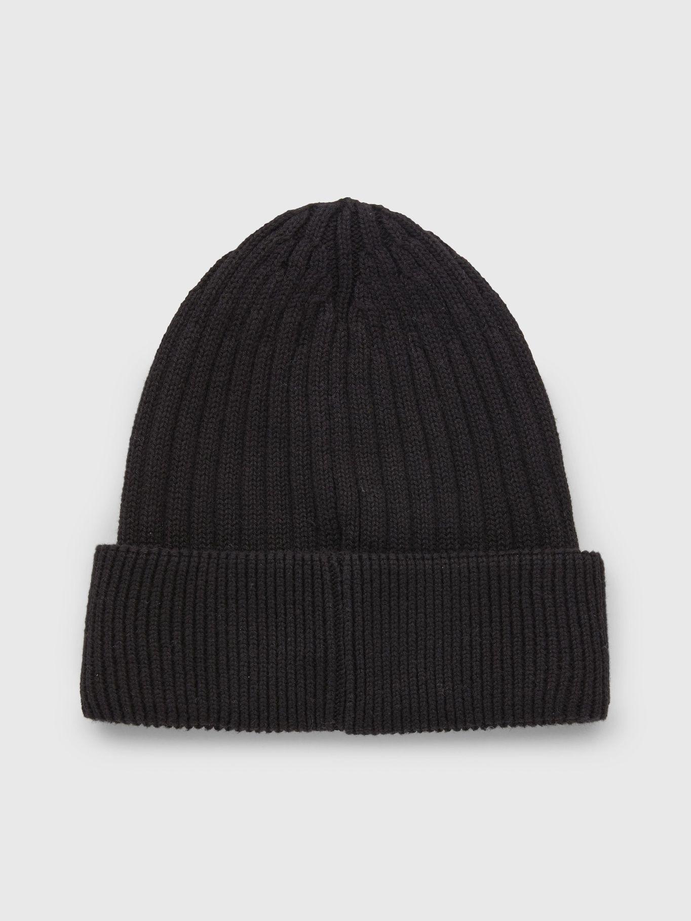 Gorro Beanie Logo Flag Bordado Negro Tommy Hilfiger-1