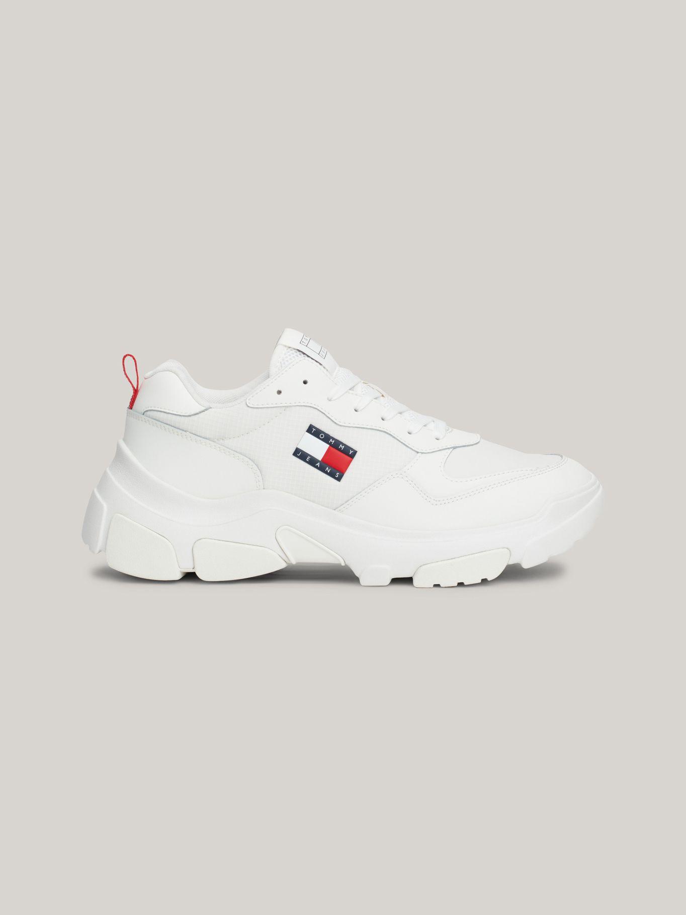 Zapatillas Lightweight Hybr Cuero Blanco Tommy Hilfiger-4