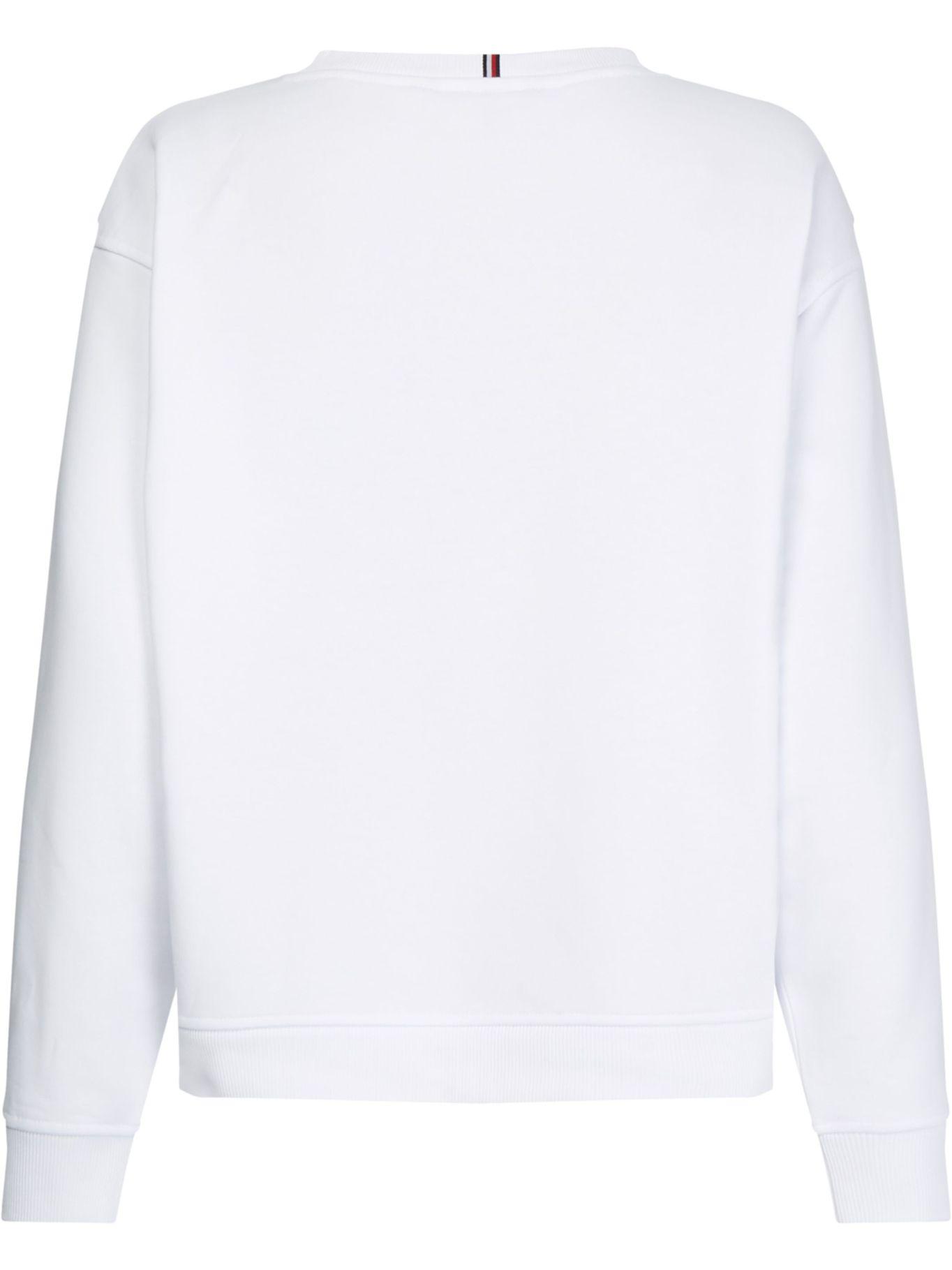 Polerón Sports Relaxed Fit Blanco Tommy Hilfiger-1