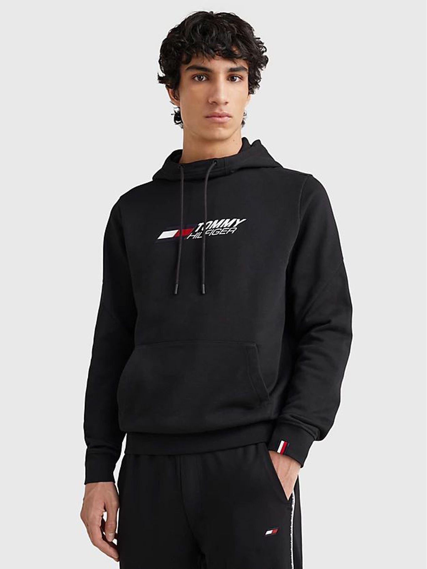 Polerón Sport Hoodie Essential Negro Tommy Hilfiger-0