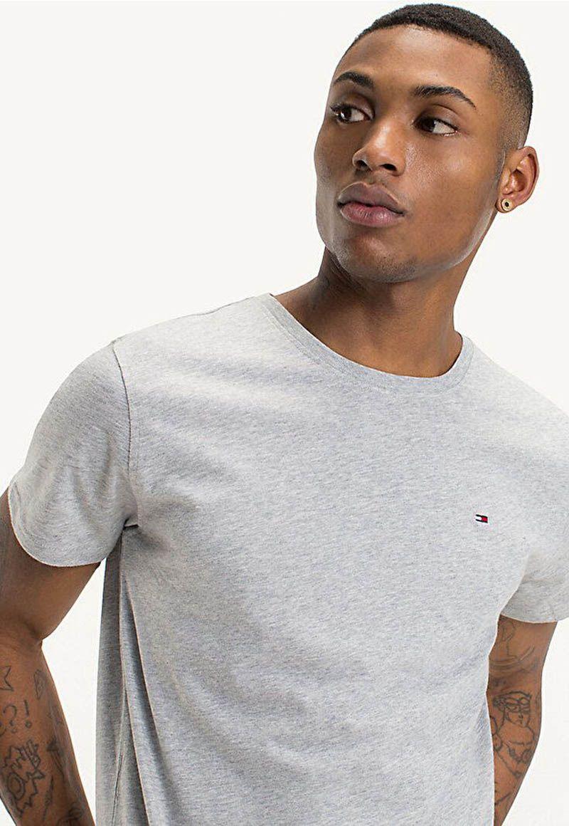 Polera Original C-Neck Gris Tommy Jeans-2