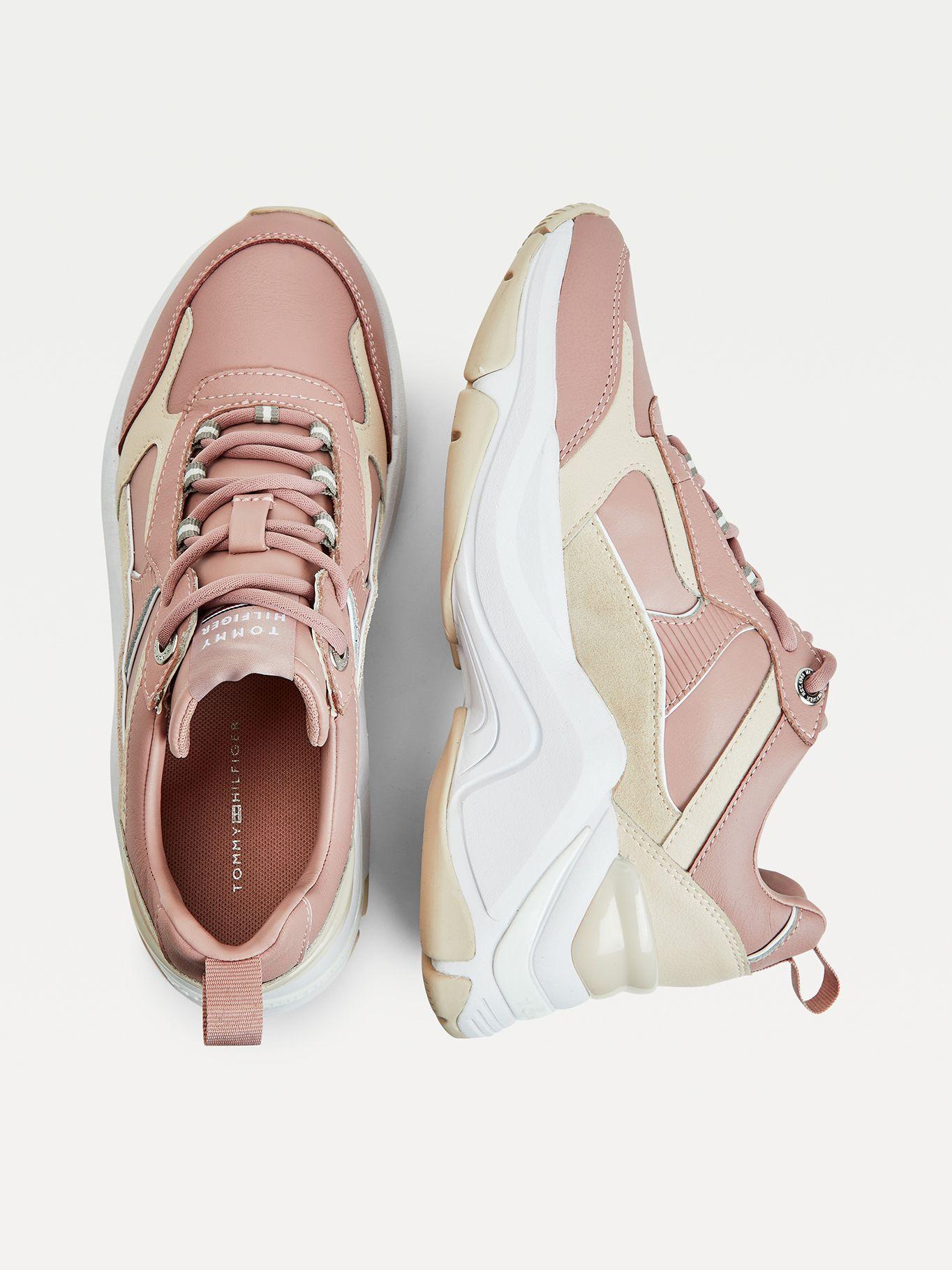 Zapatilla Fashion Con Plataforma Rosado Tommy Hilfiger-2