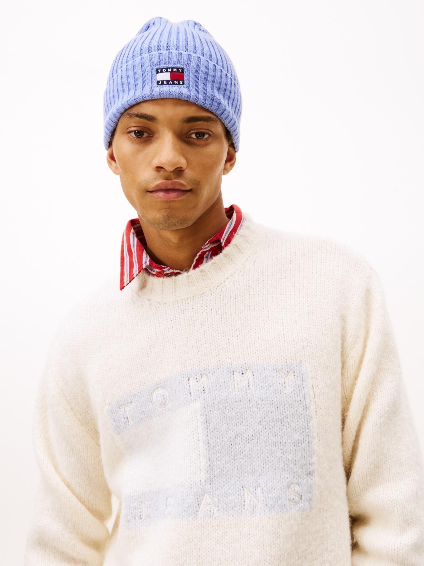 Gorro Heritage Con Logo Tommy Jeans Lila-1