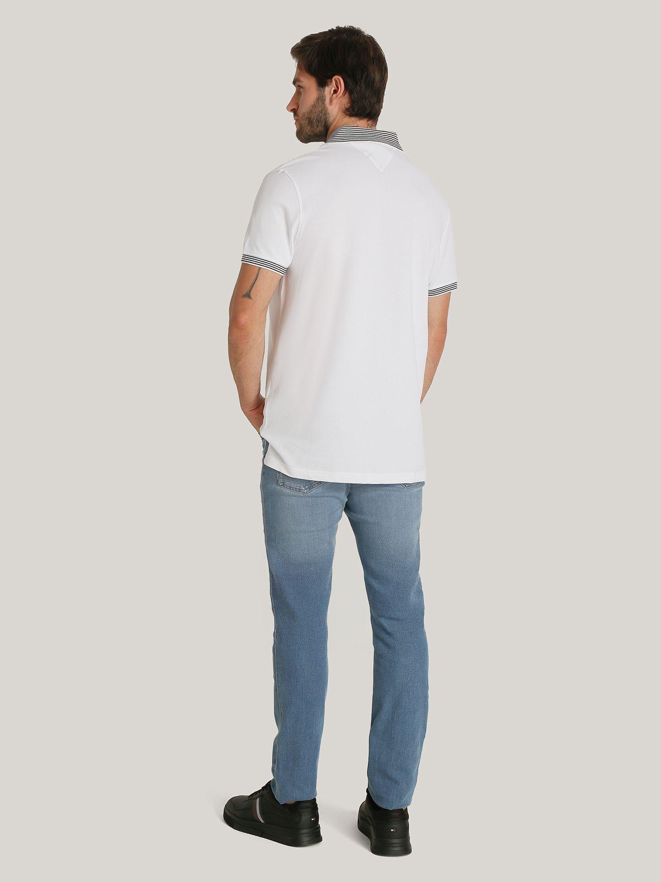 Polo Con Rayas Regular Fit Blanco Tommy Hilfiger-2