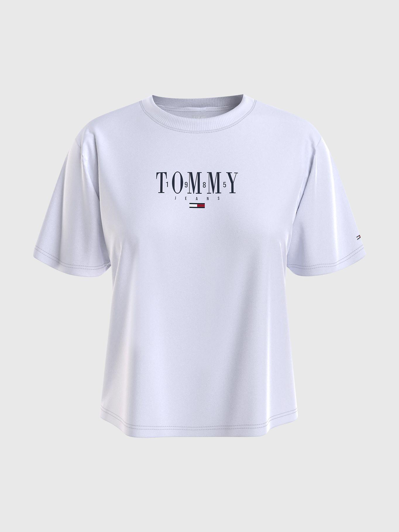 Polera Classic Essential Blanco Tommy Jeans JN2-4