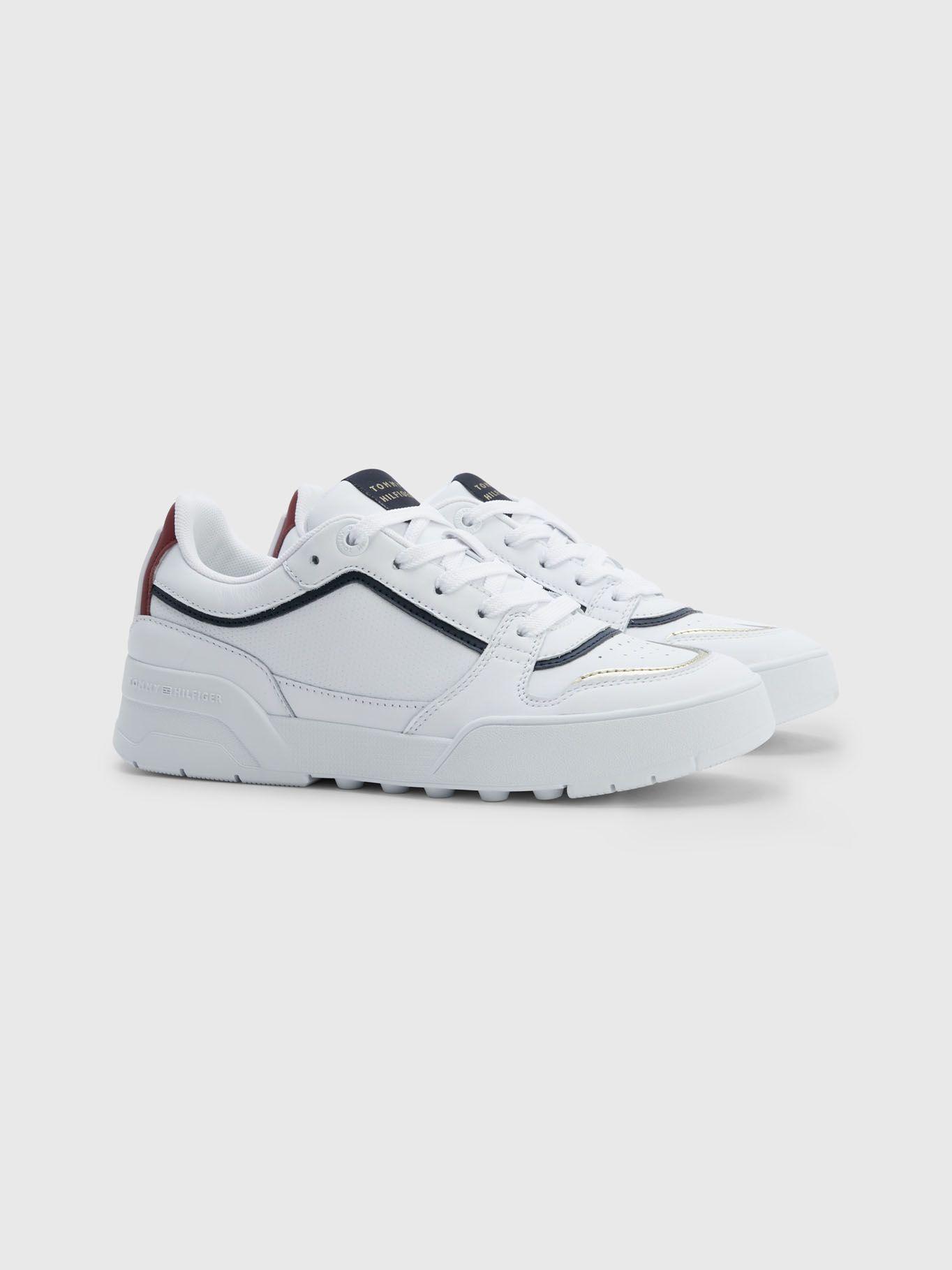 Zapatilla Basket Con Logo Blanco Tommy Hilfiger-0