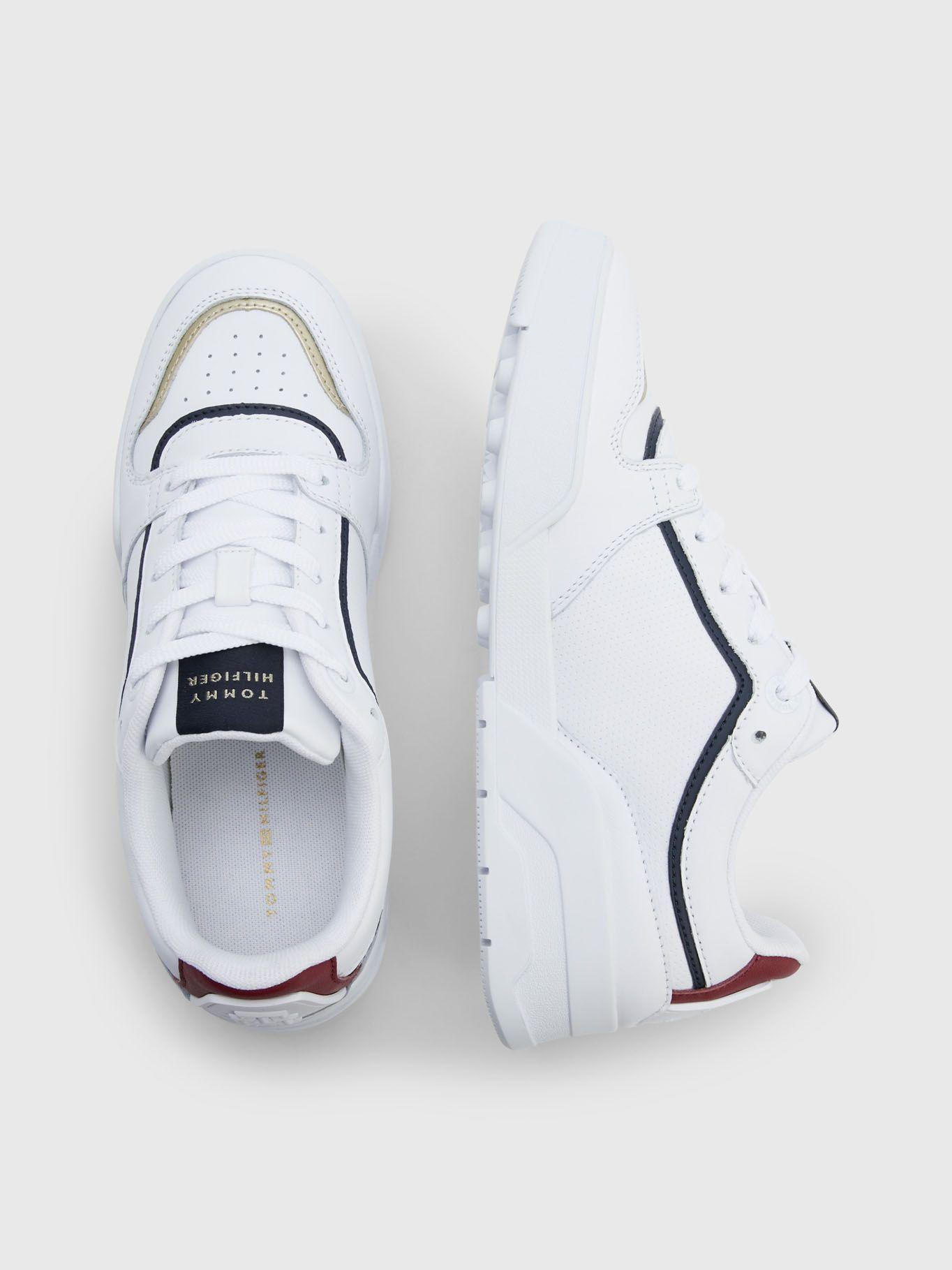 Zapatilla Basket Con Logo Blanco Tommy Hilfiger-3