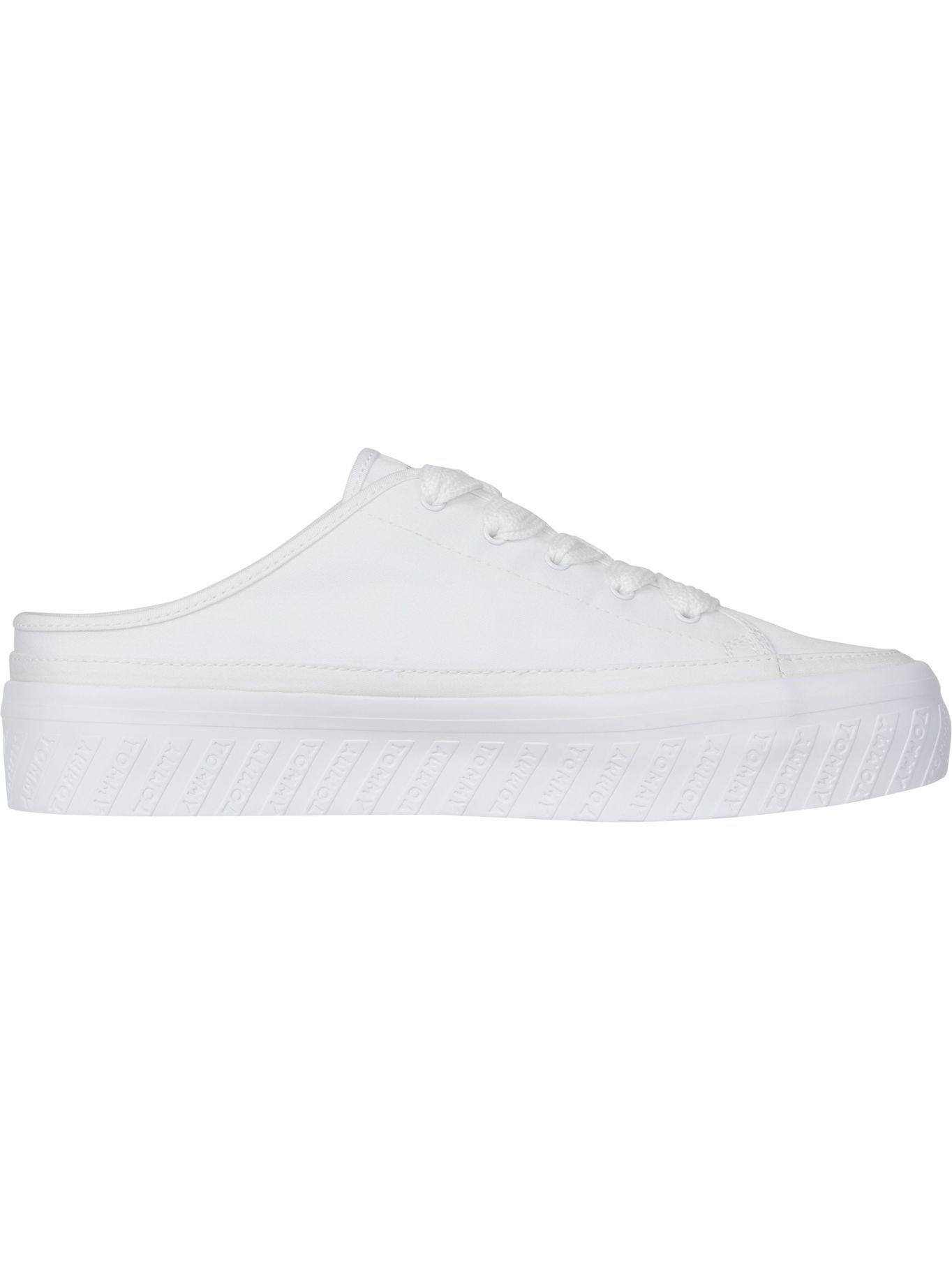 Zapatillas De Algodón Con Logo Blanco Tommy Hilfiger-3