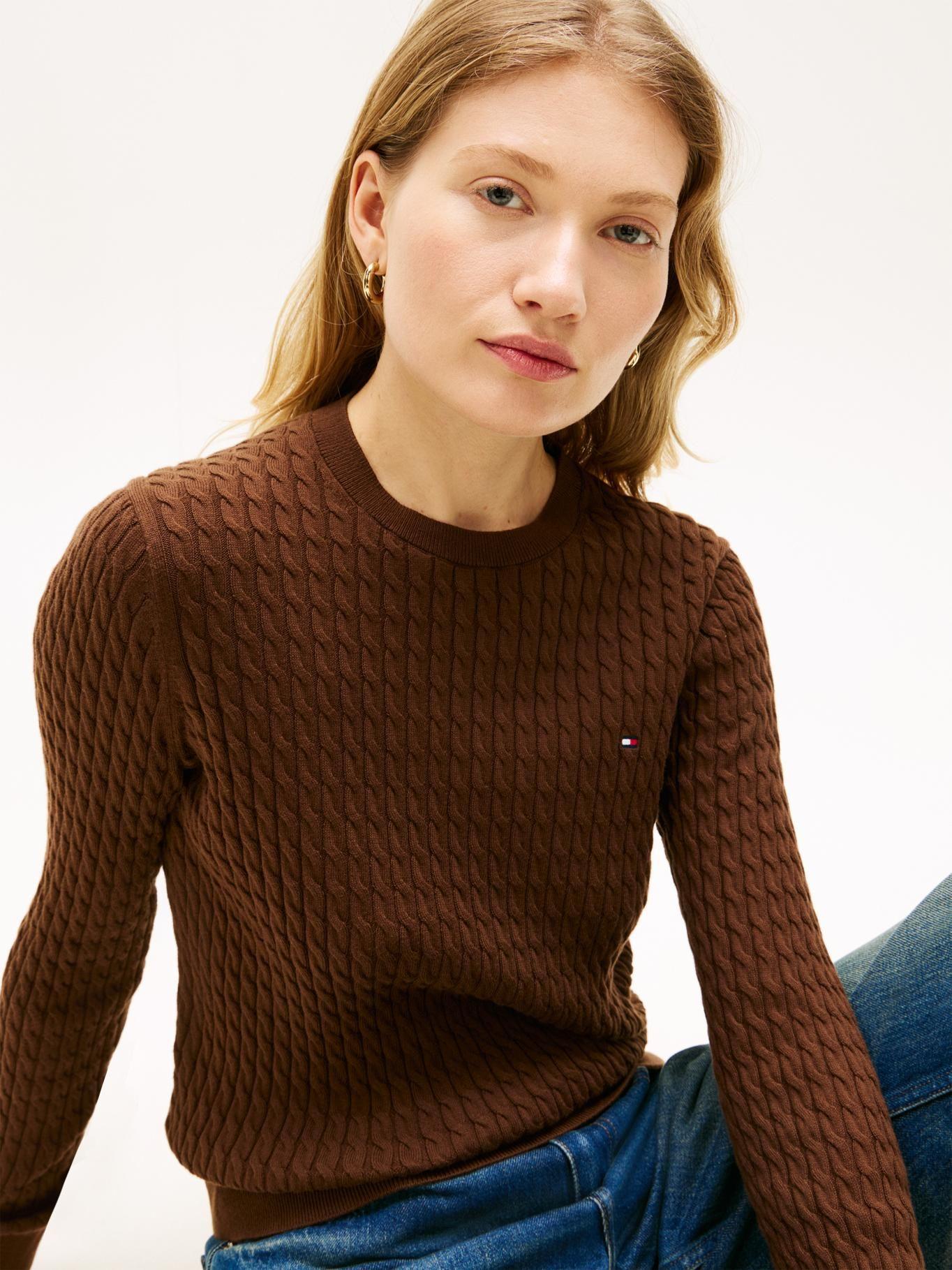 Sweater De Punto Trenzado-3