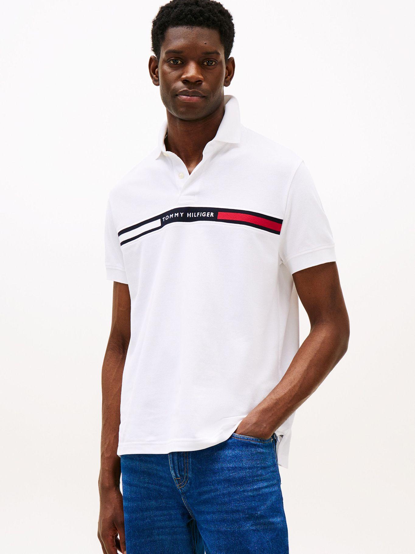 Polo Chest Insert Logo Blanco Tommy Hilfiger-0