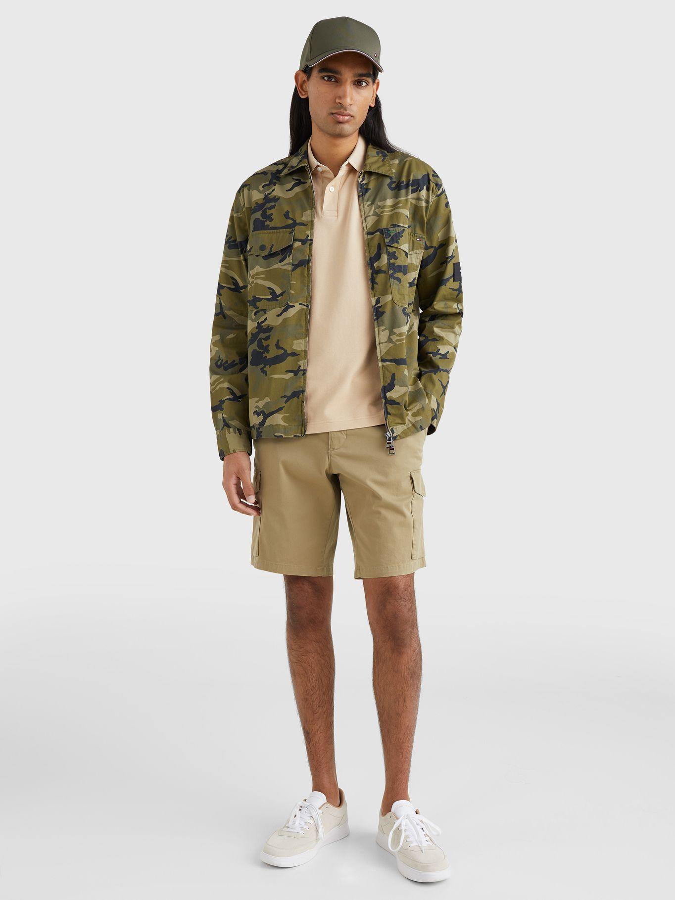 Sobrecamisa Camo Print Verde Tommy Hilfiger JN2-3