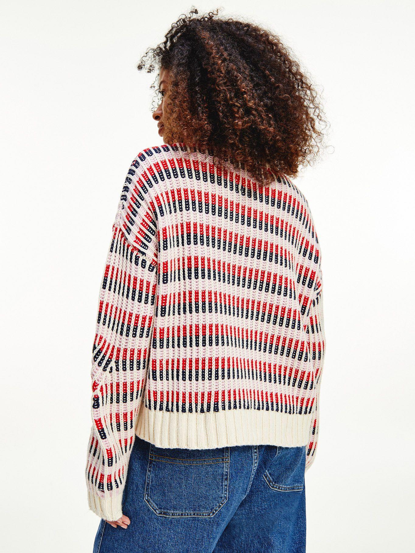 Sweater Mixed Blanco Tommy Jeans F2-1
