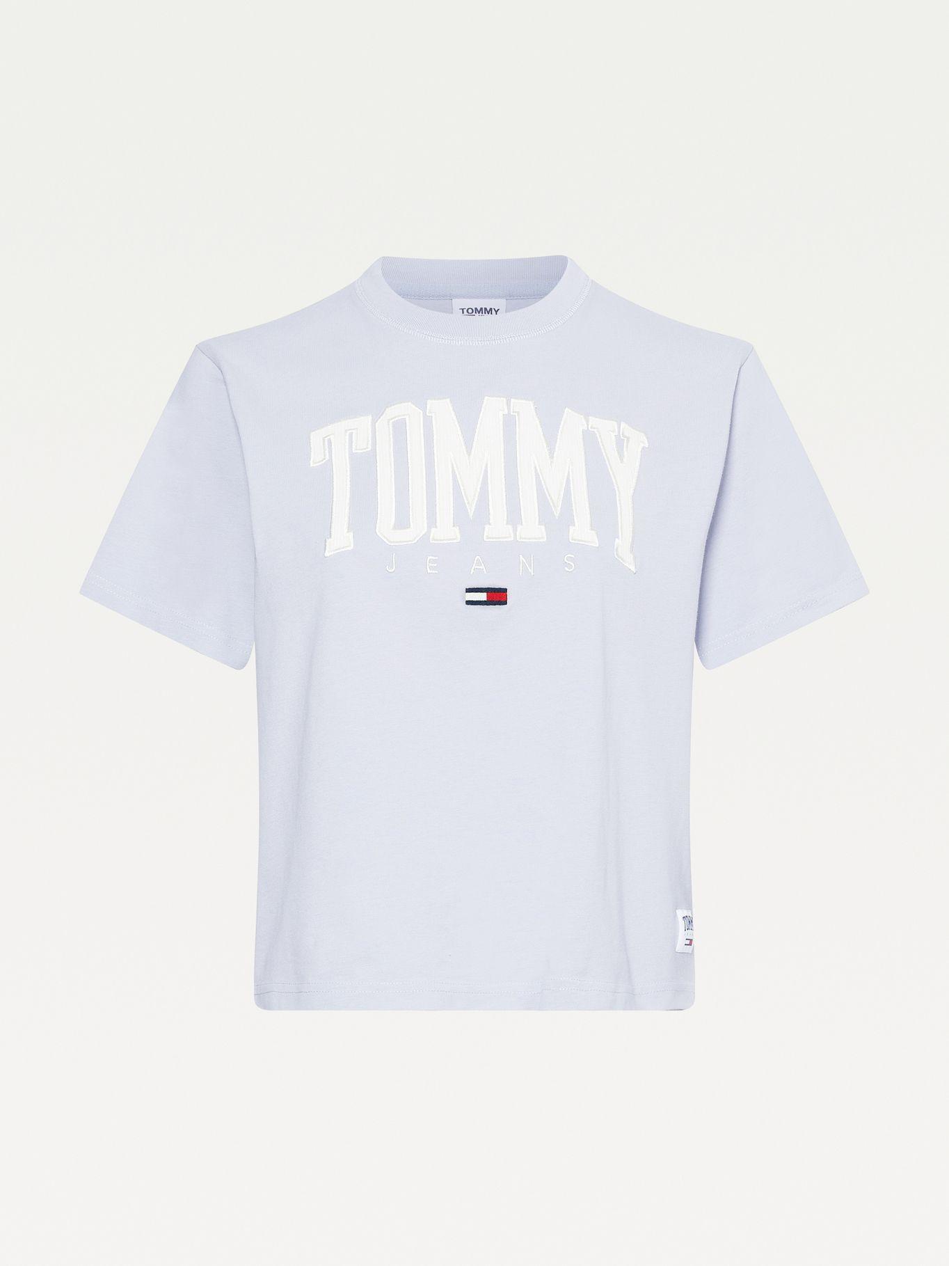 Polera Tjw Collegiate Celeste Tommy Hilfiger-3