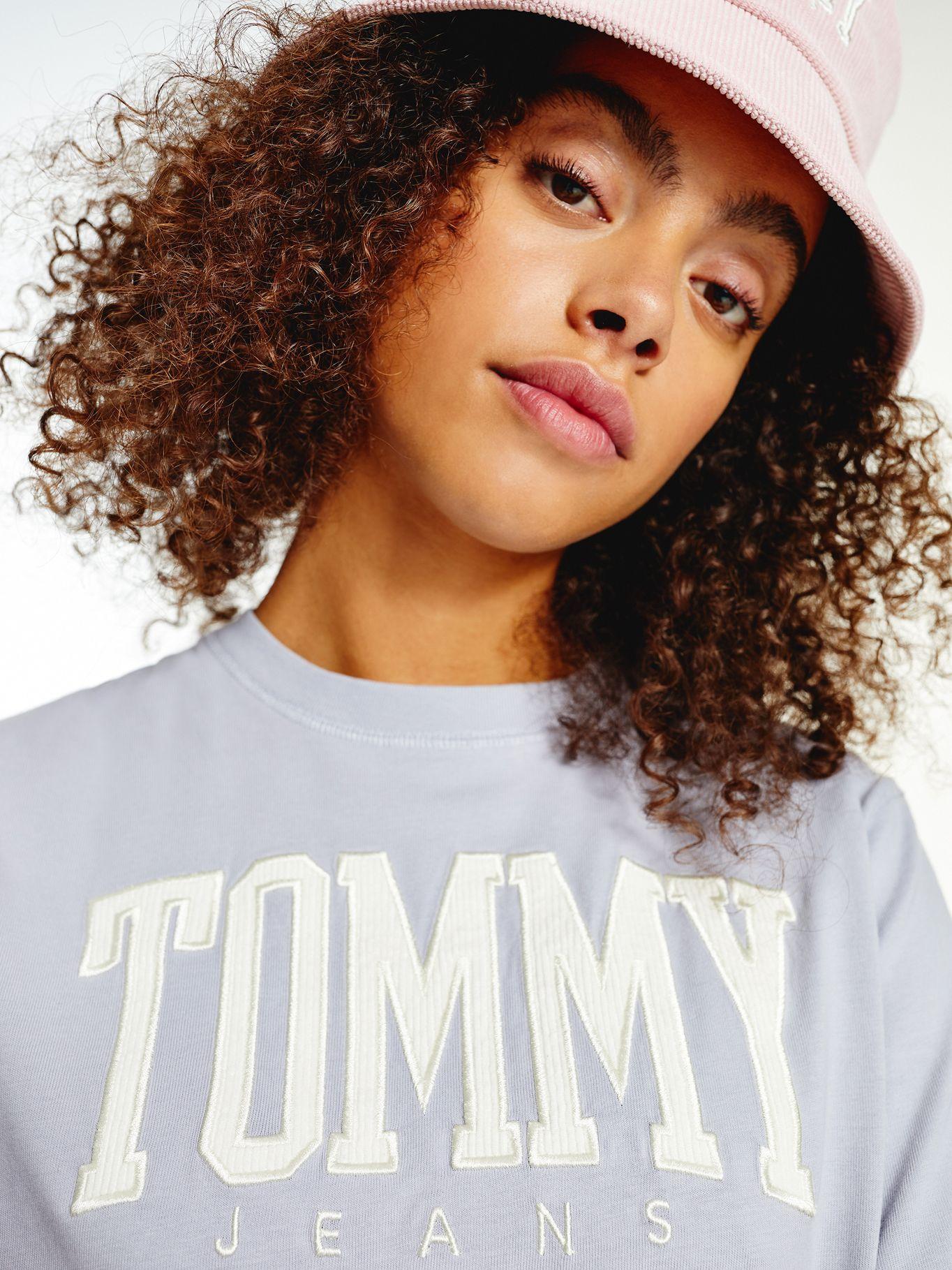 Polera Tjw Collegiate Celeste Tommy Hilfiger-2