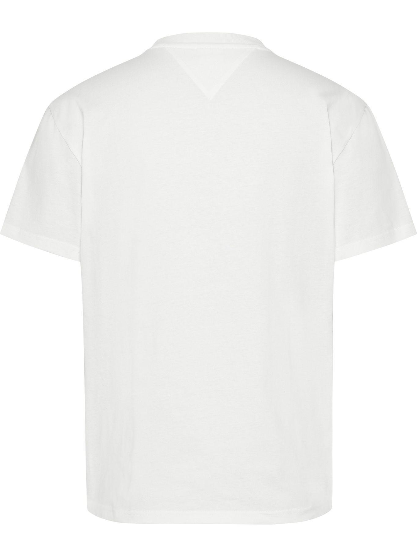 Polera Multi Linear Logo Blanco Tommy Jeans F2-1