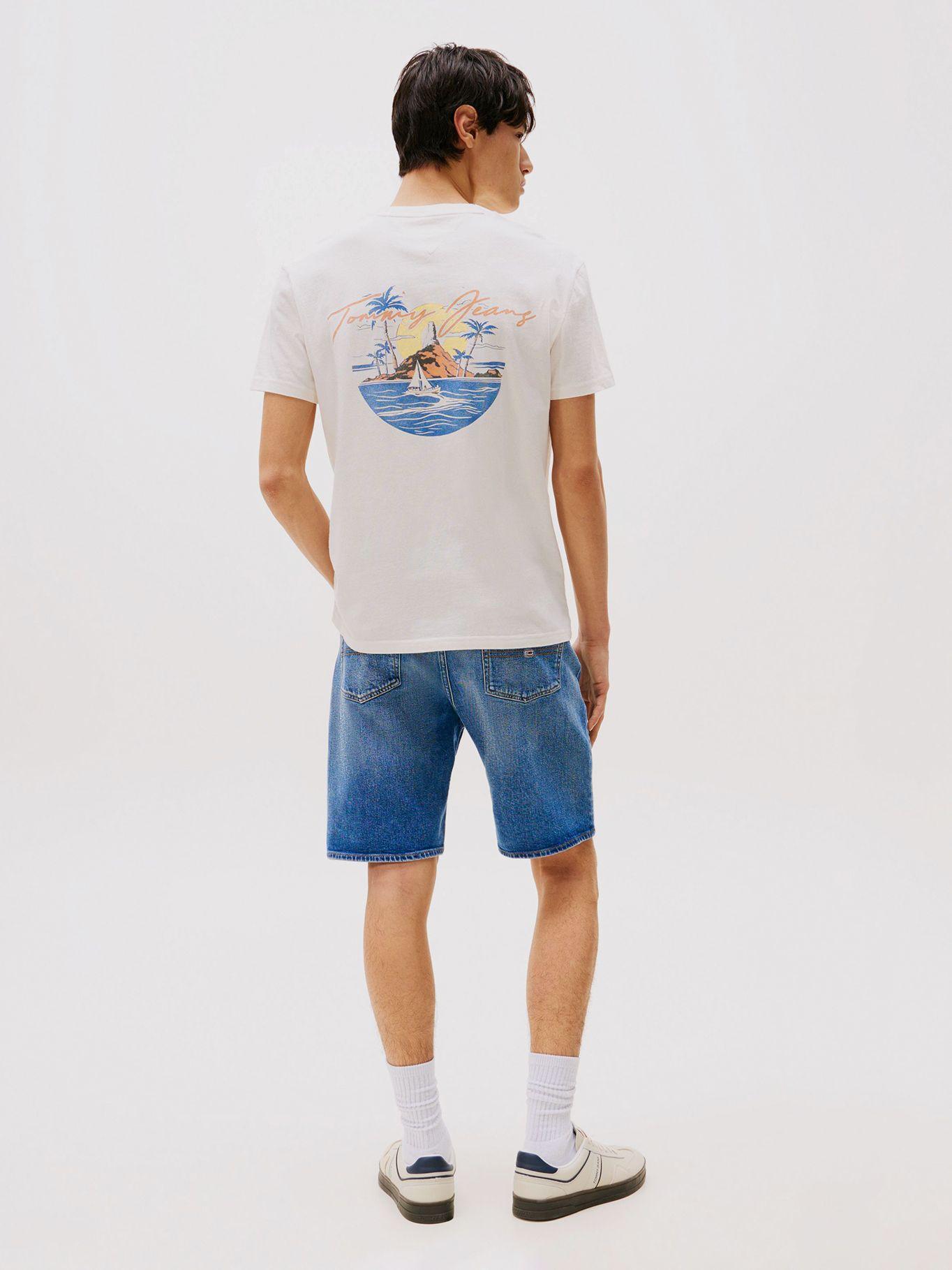 Polera Sailing Logo Regular Fit Blanco Tommy Jeans-2