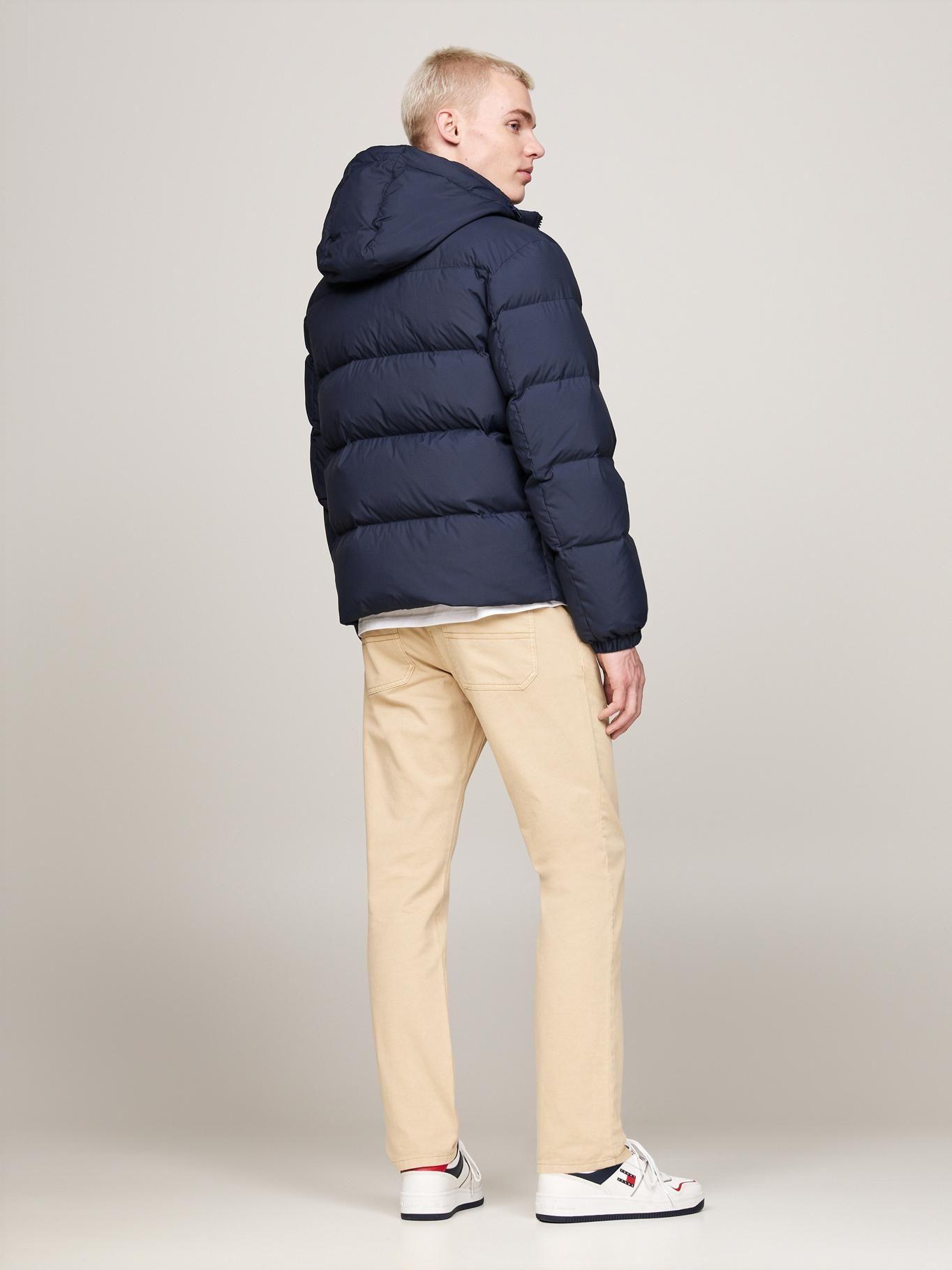 Parka Essential Acolchada Con Gorro Azul Tommy Jeans-2