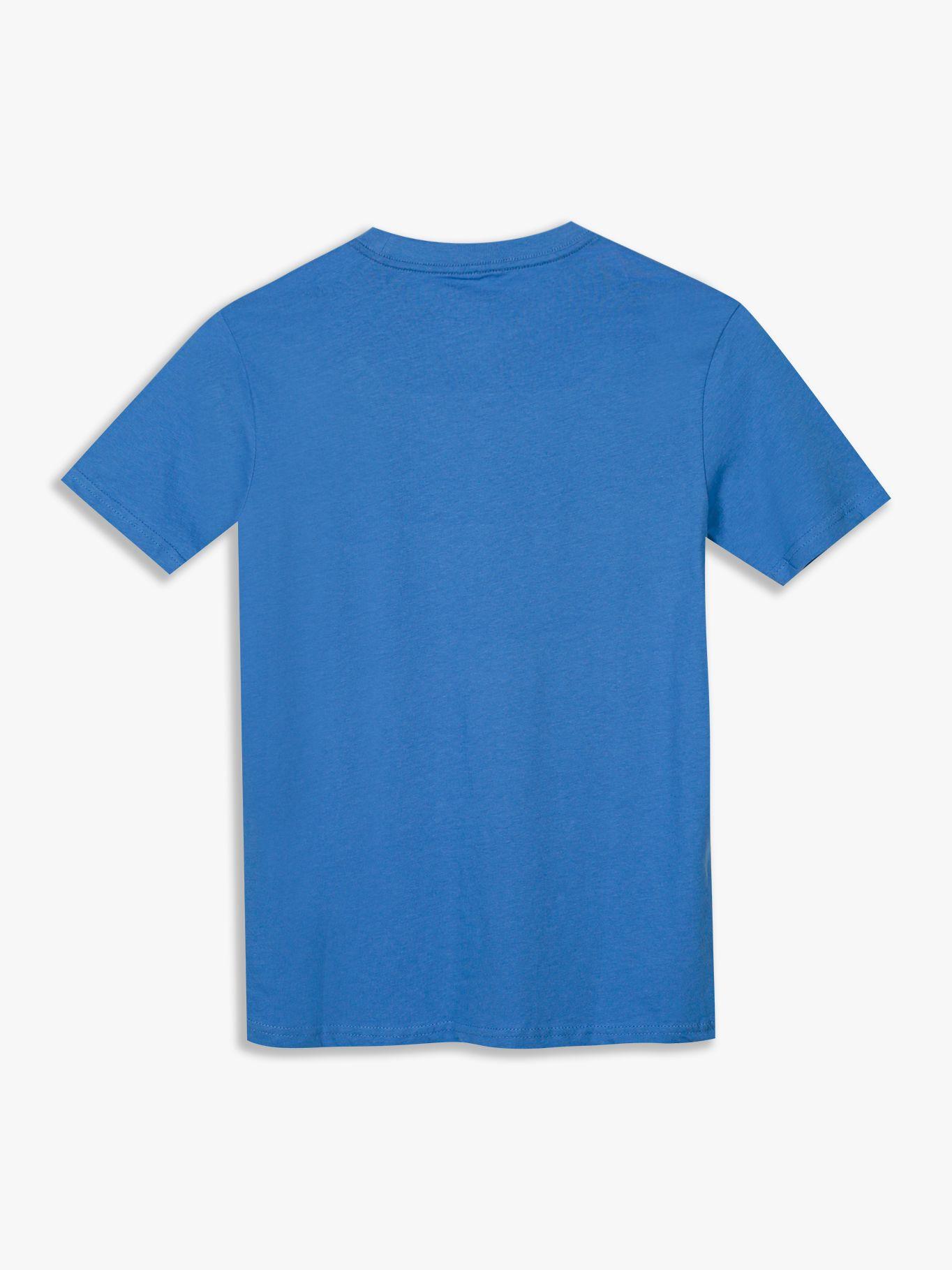 Polera De Niño C-Neck Con Logo Azul Tommy Hilfiger-1