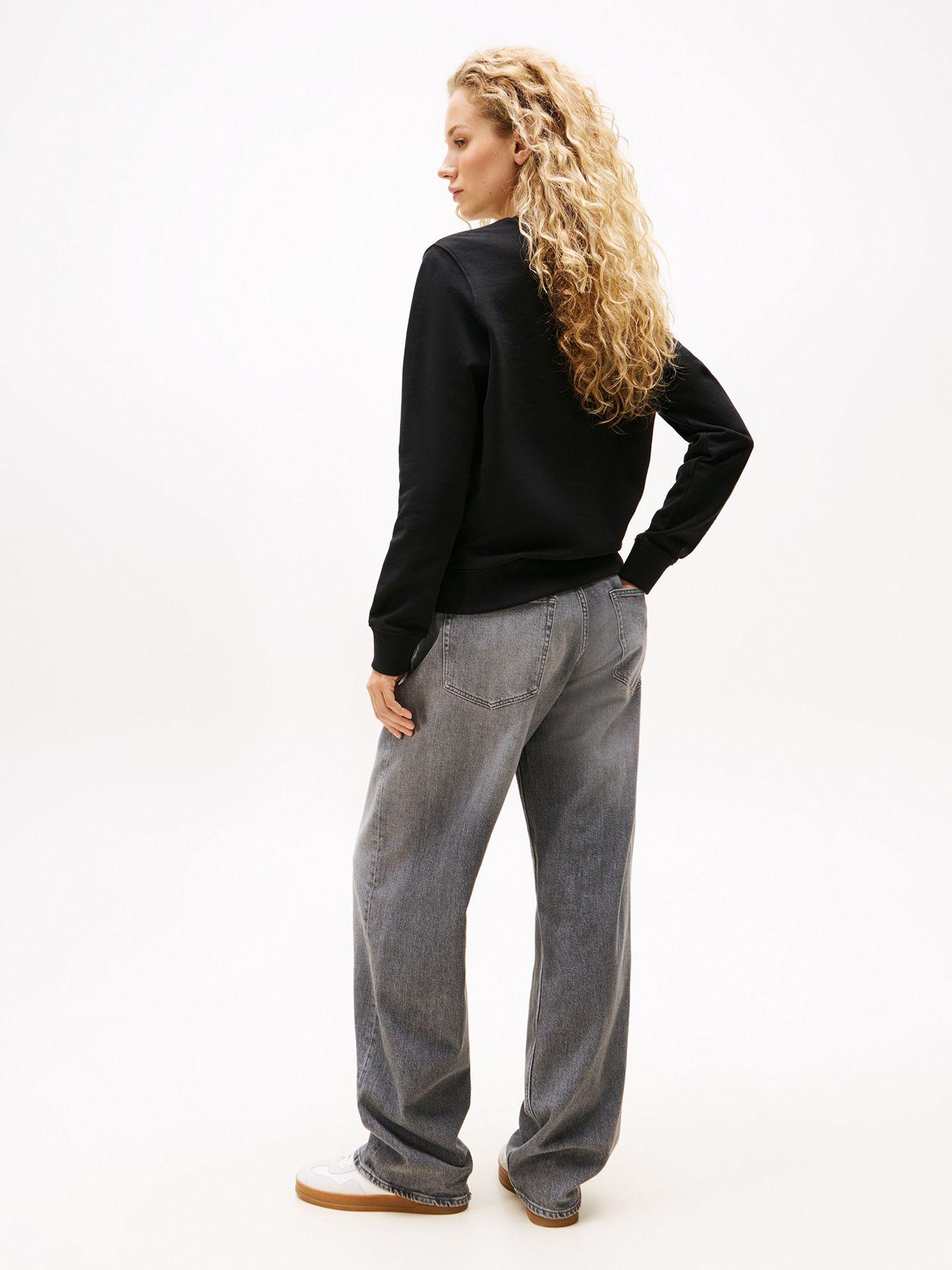 Polerón Essential Con Logo Negro BDS Tommy Jeans-2