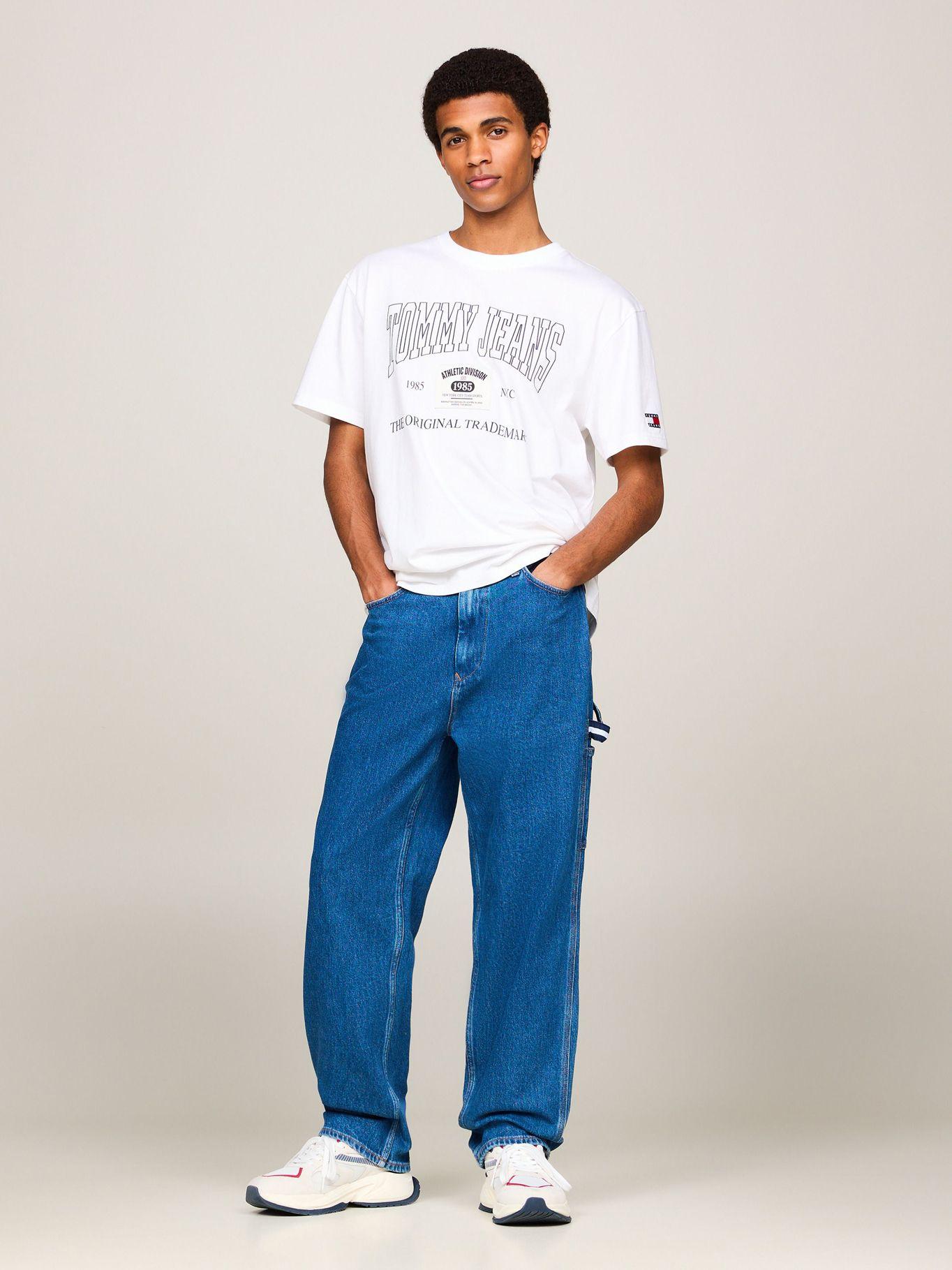 Polera Archive Con Logo Regular Fit Blanco Tommy Jeans-1