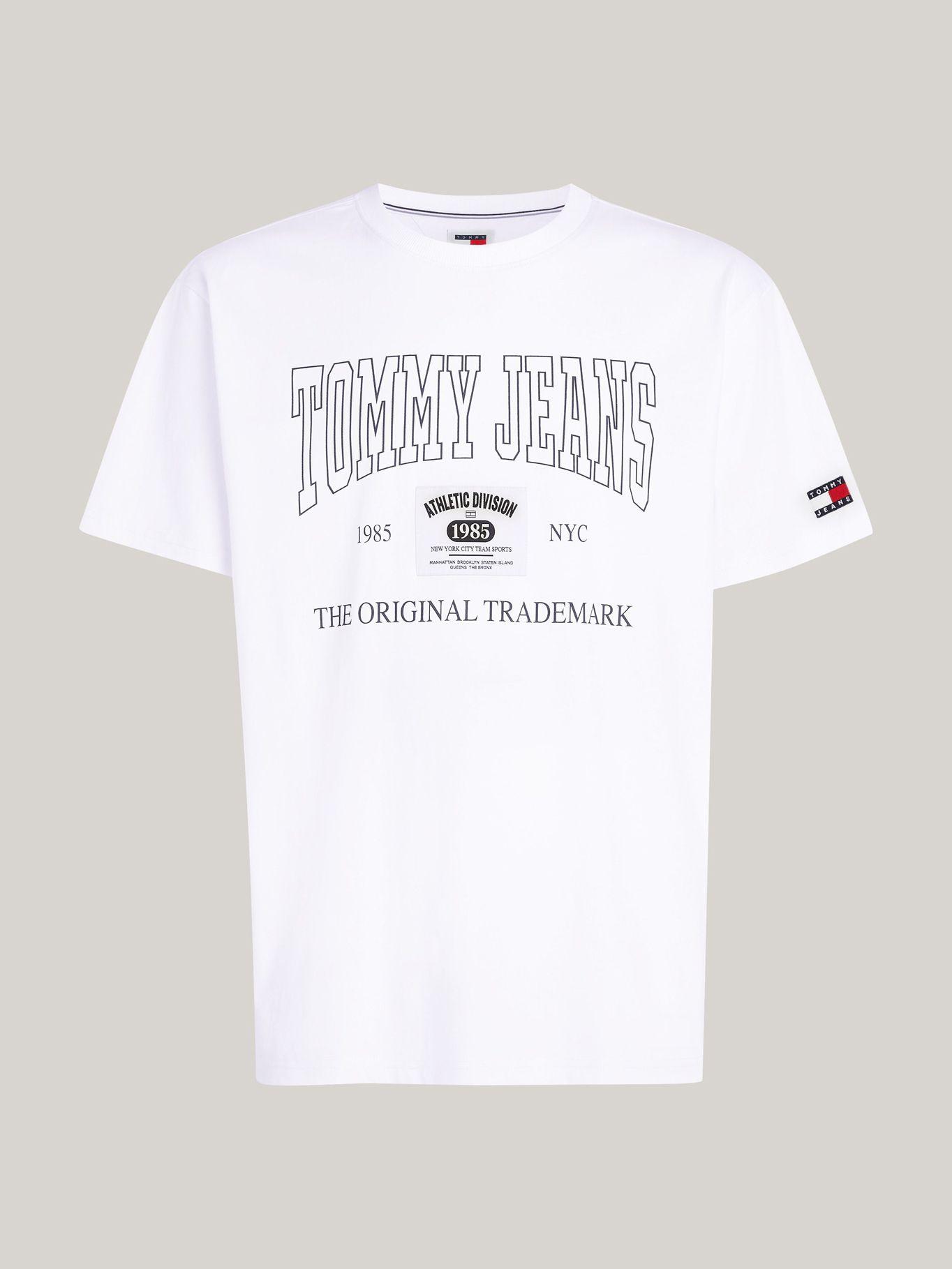 Polera Archive Con Logo Regular Fit Blanco Tommy Jeans-4