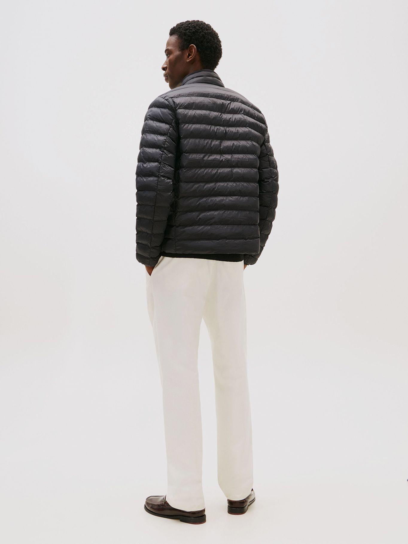 Parka Packable Solid Con Logo Negro Tommy Hilfiger-2
