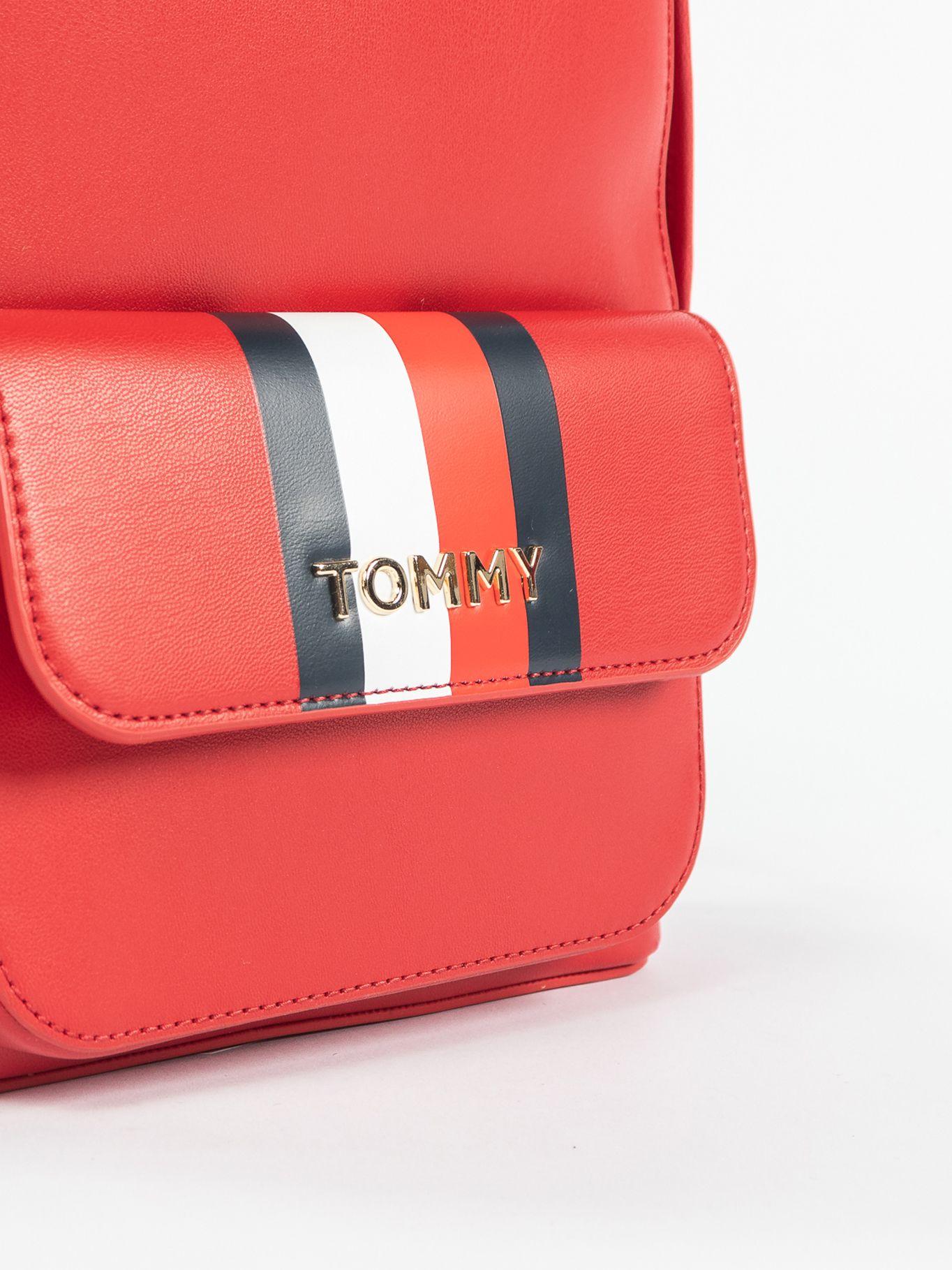 Mochila Essence Stripe Rojo Tommy Hilfiger-2