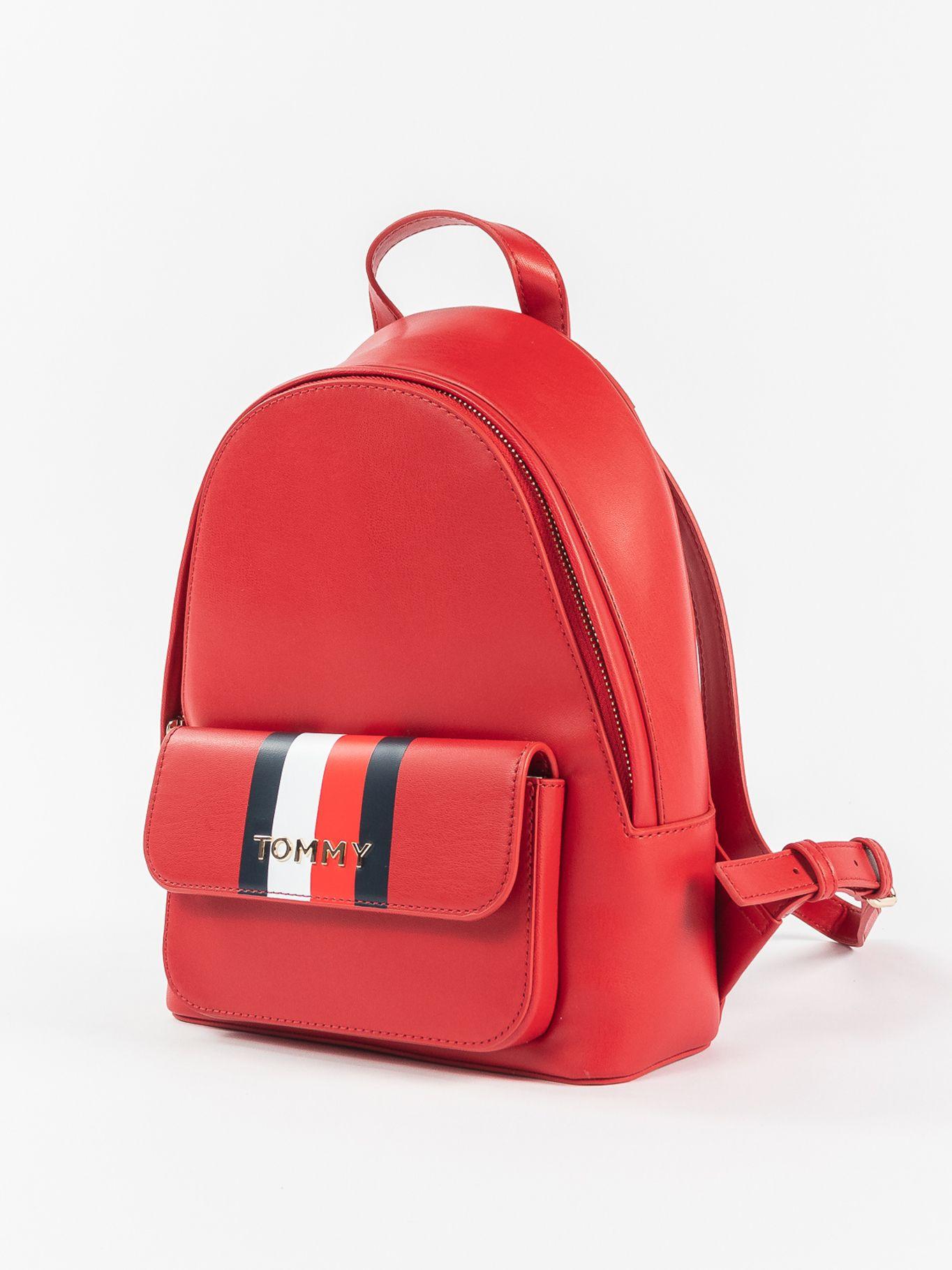Mochila Essence Stripe Rojo Tommy Hilfiger-0