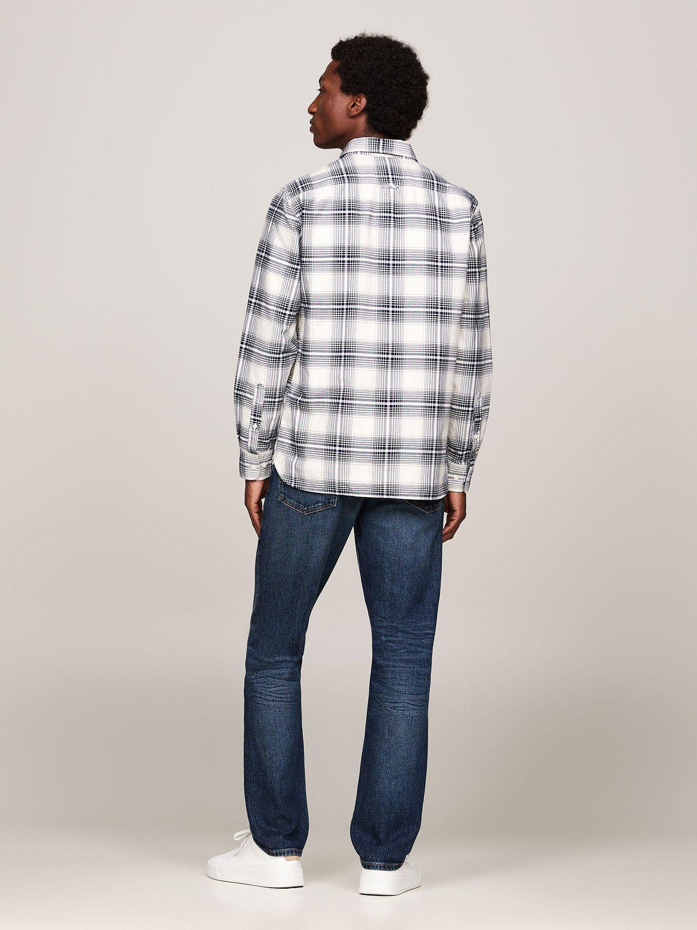 Camisa Heritage Oxford A Cuadros Blanco Tommy Hilfiger-2