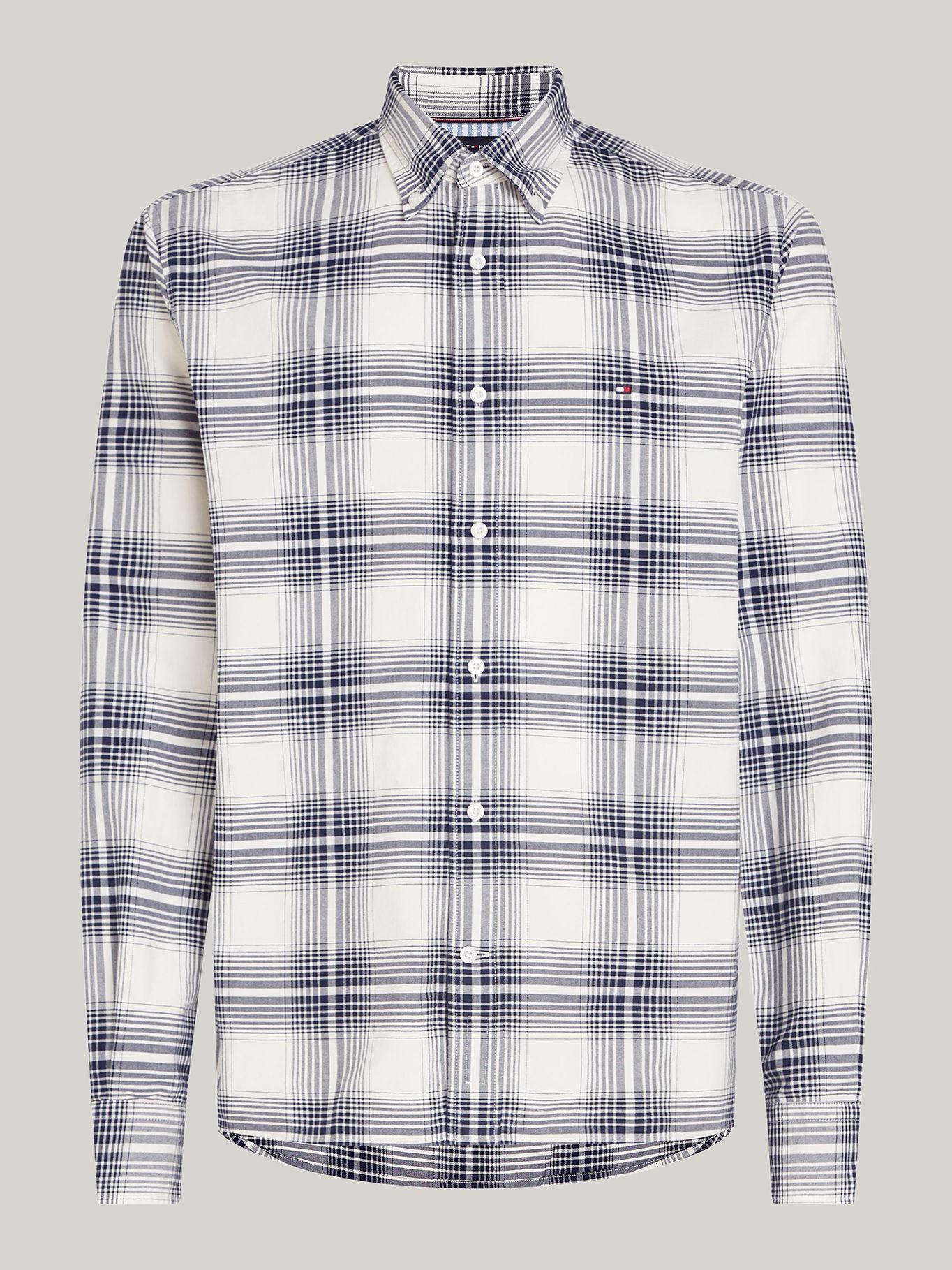 Camisa Heritage Oxford A Cuadros Blanco Tommy Hilfiger-4