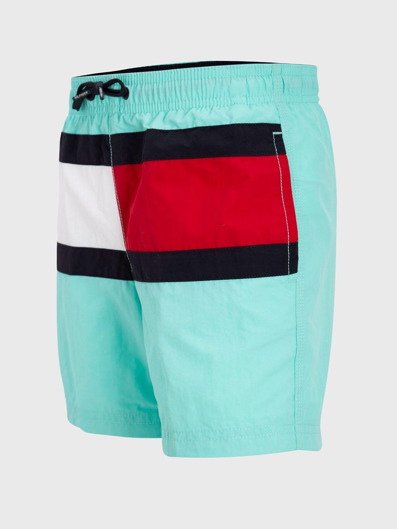 Traje De Baño Color Block Print Verde Tommy Hilfiger-3