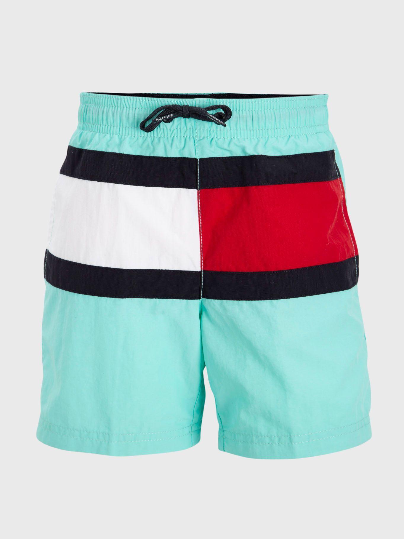 Traje De Baño Color Block Print Verde Tommy Hilfiger-0