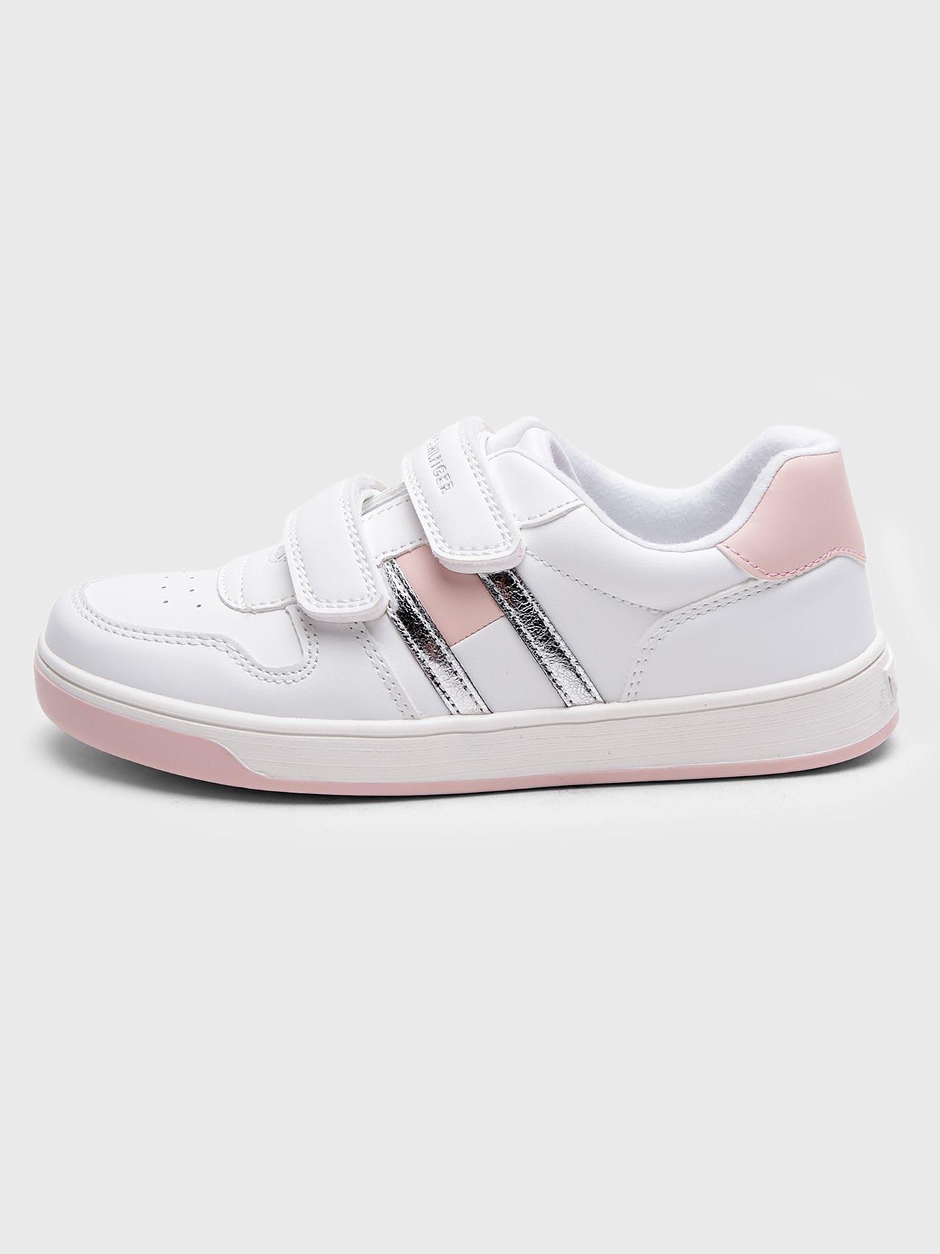 Zapatillas Velcro Niña Logo Blanco Tommy Hilfiger-2