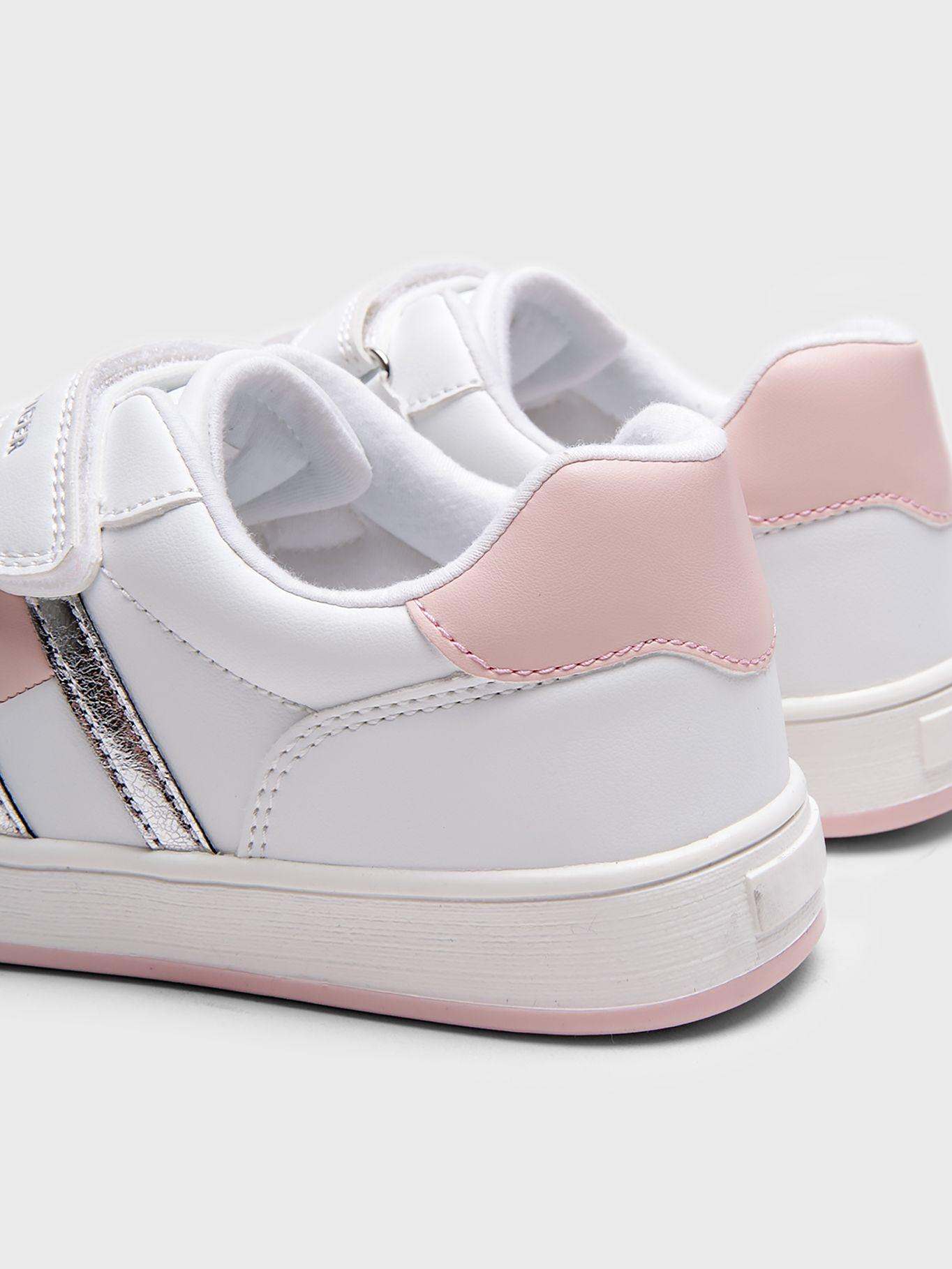 Zapatillas Velcro Niña Logo Blanco Tommy Hilfiger-3