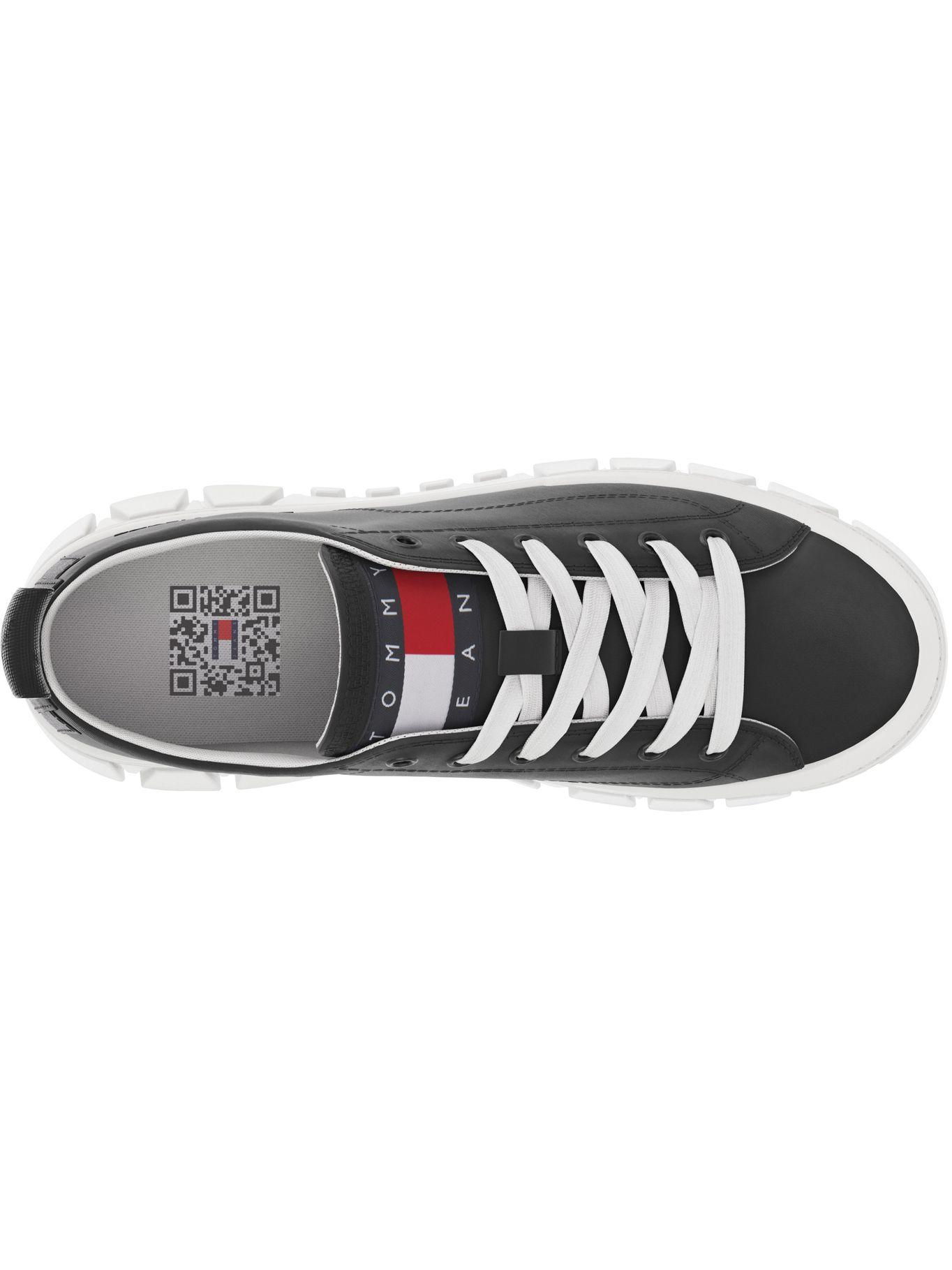 Zapatillas Con Suela Dentada Negro Tommy Hilfiger-3
