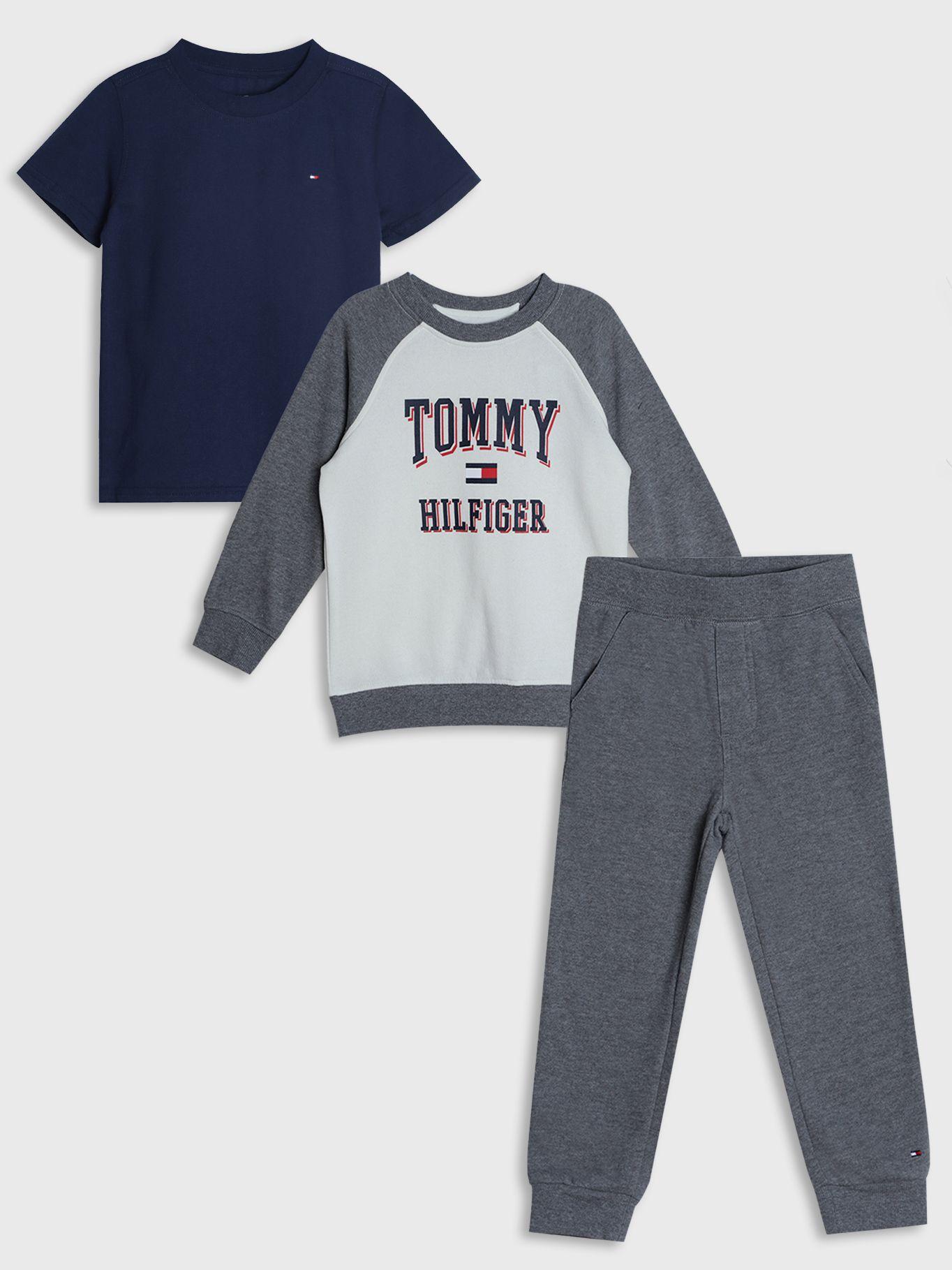 Set Polera, Polerón Y Jogger Surtido Tommy Hilfiger-0
