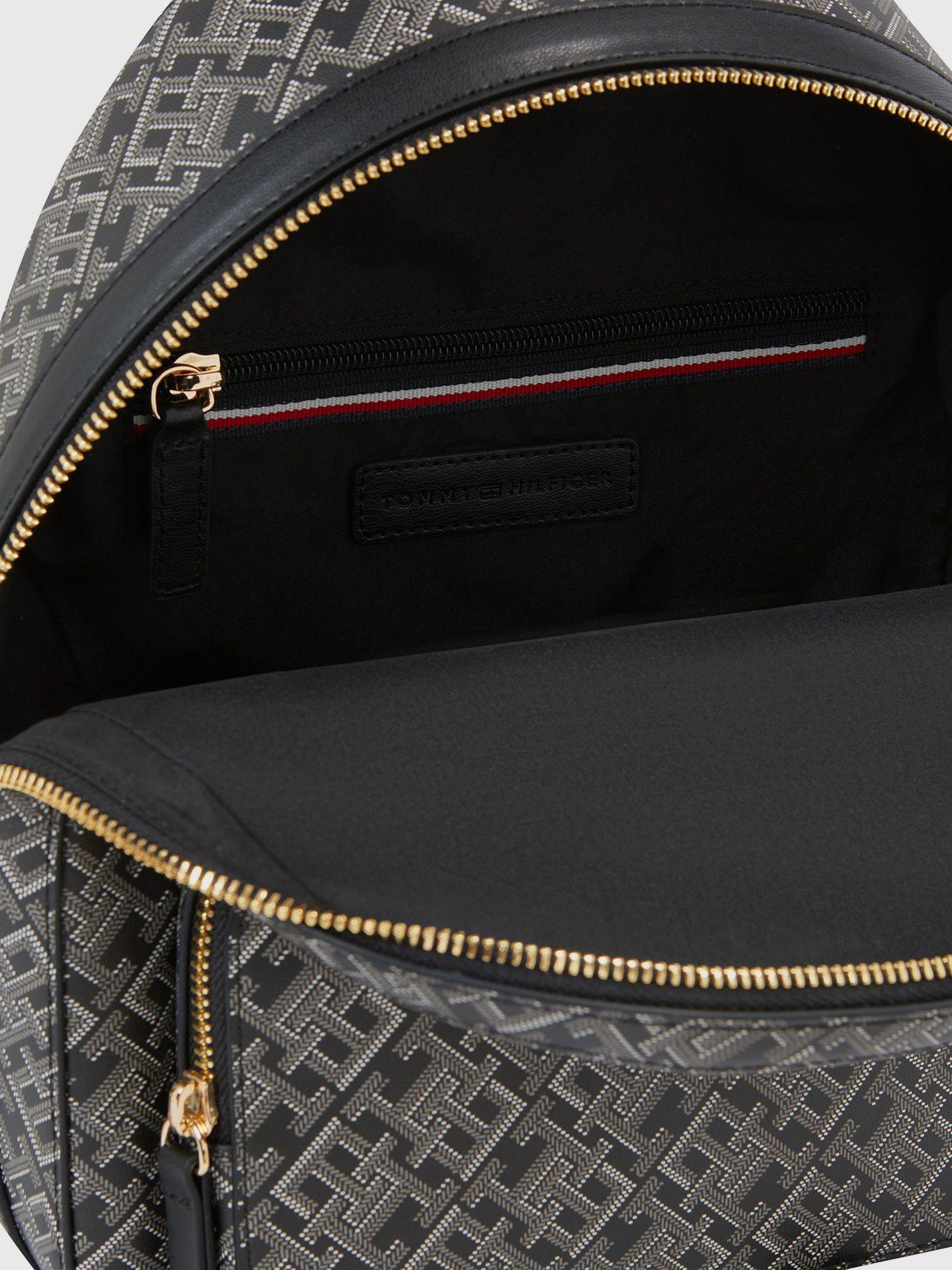 Mochila Im Latam Monogram Print Negro Tommy Hilfiger-2