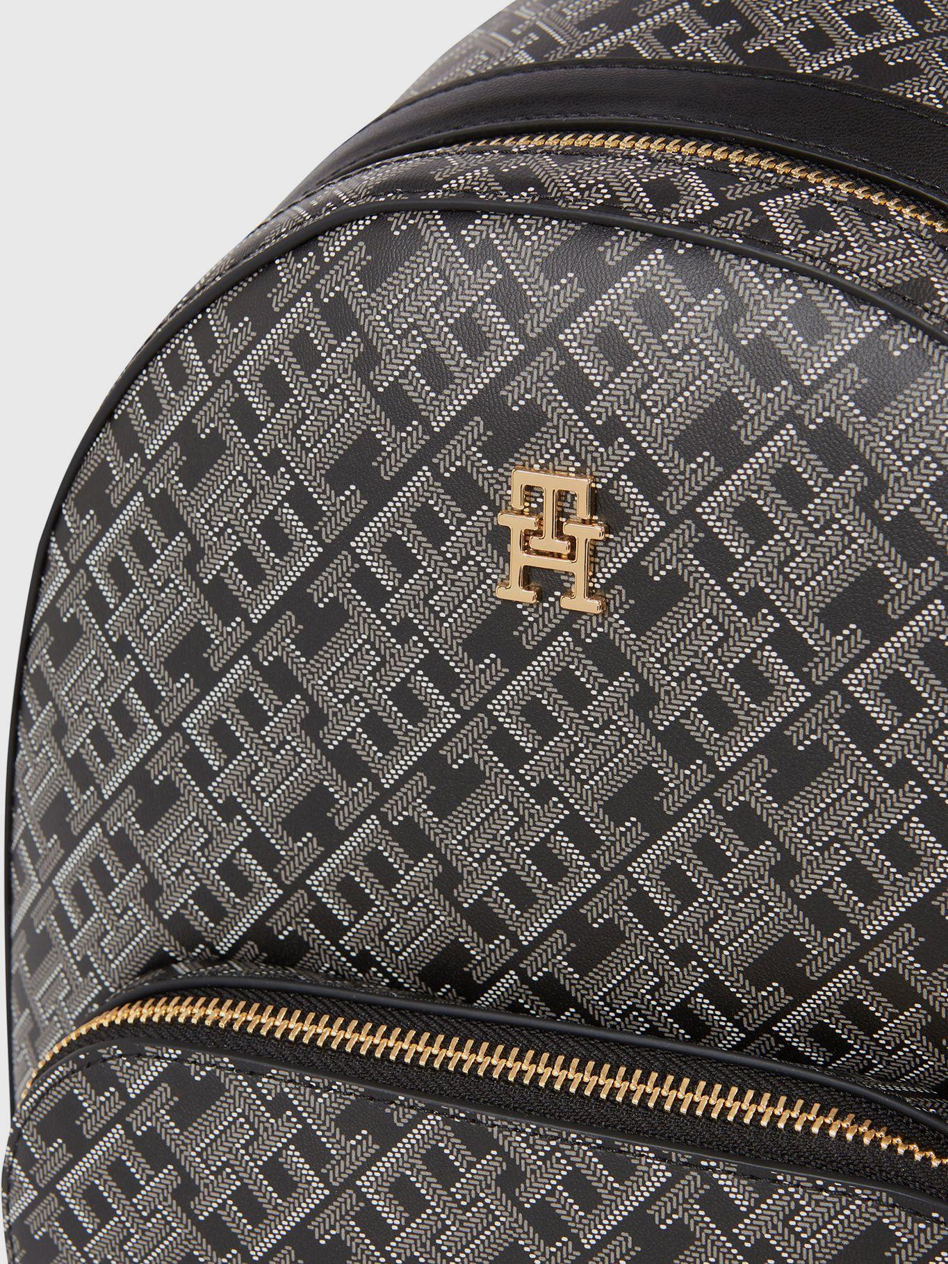 Mochila Im Latam Monogram Print Negro Tommy Hilfiger-3