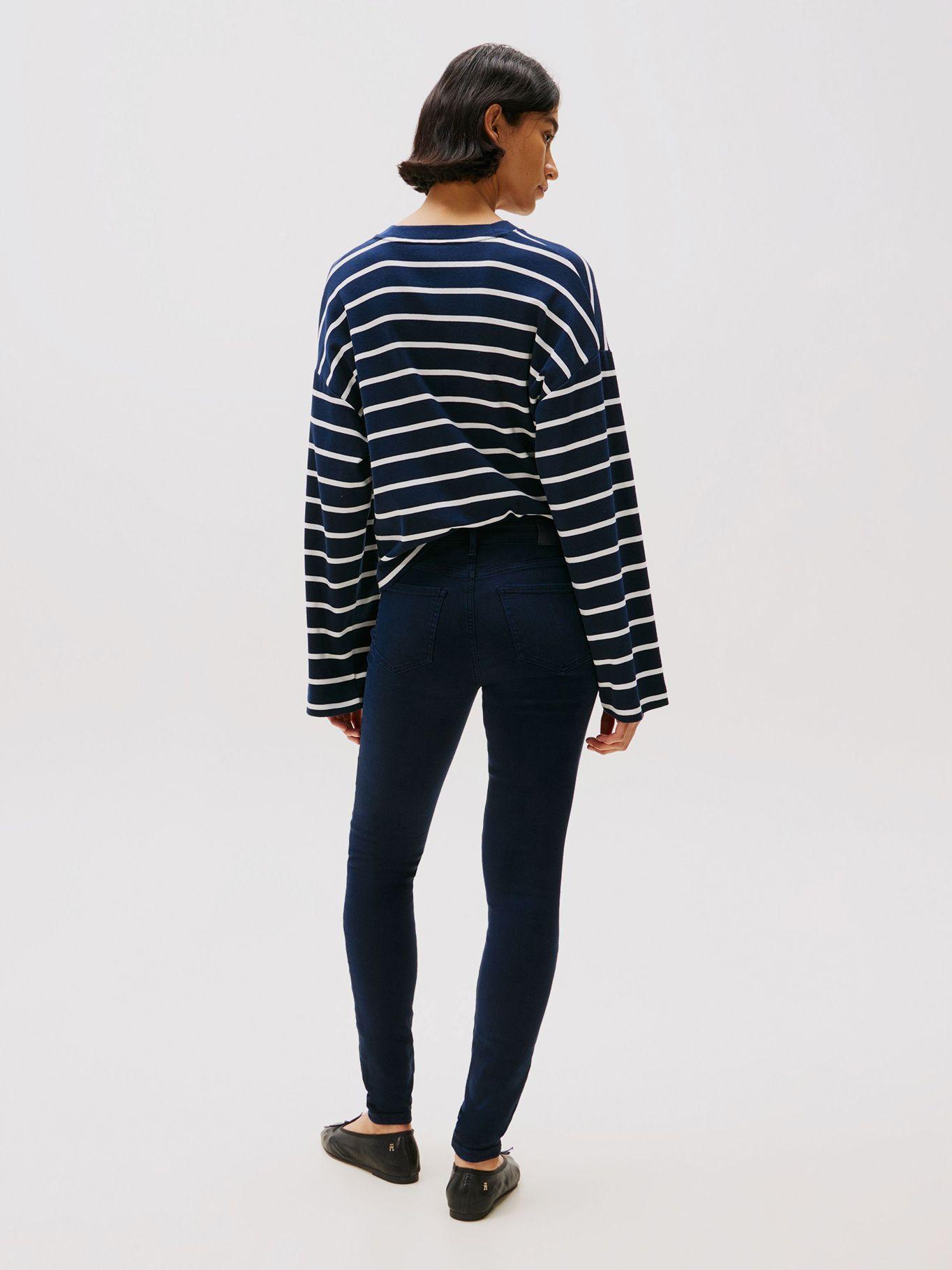 Jeans Como Skinny De Talle Medio Azul Tommy Hilfiger-2