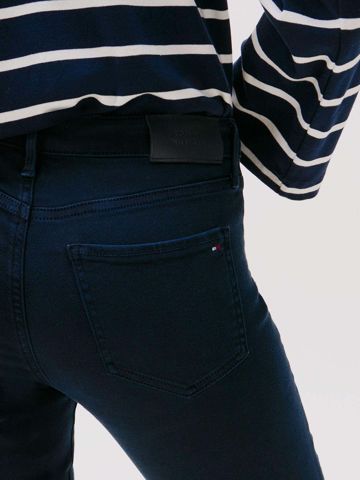 Jeans Como Skinny De Talle Medio Azul Tommy Hilfiger-3