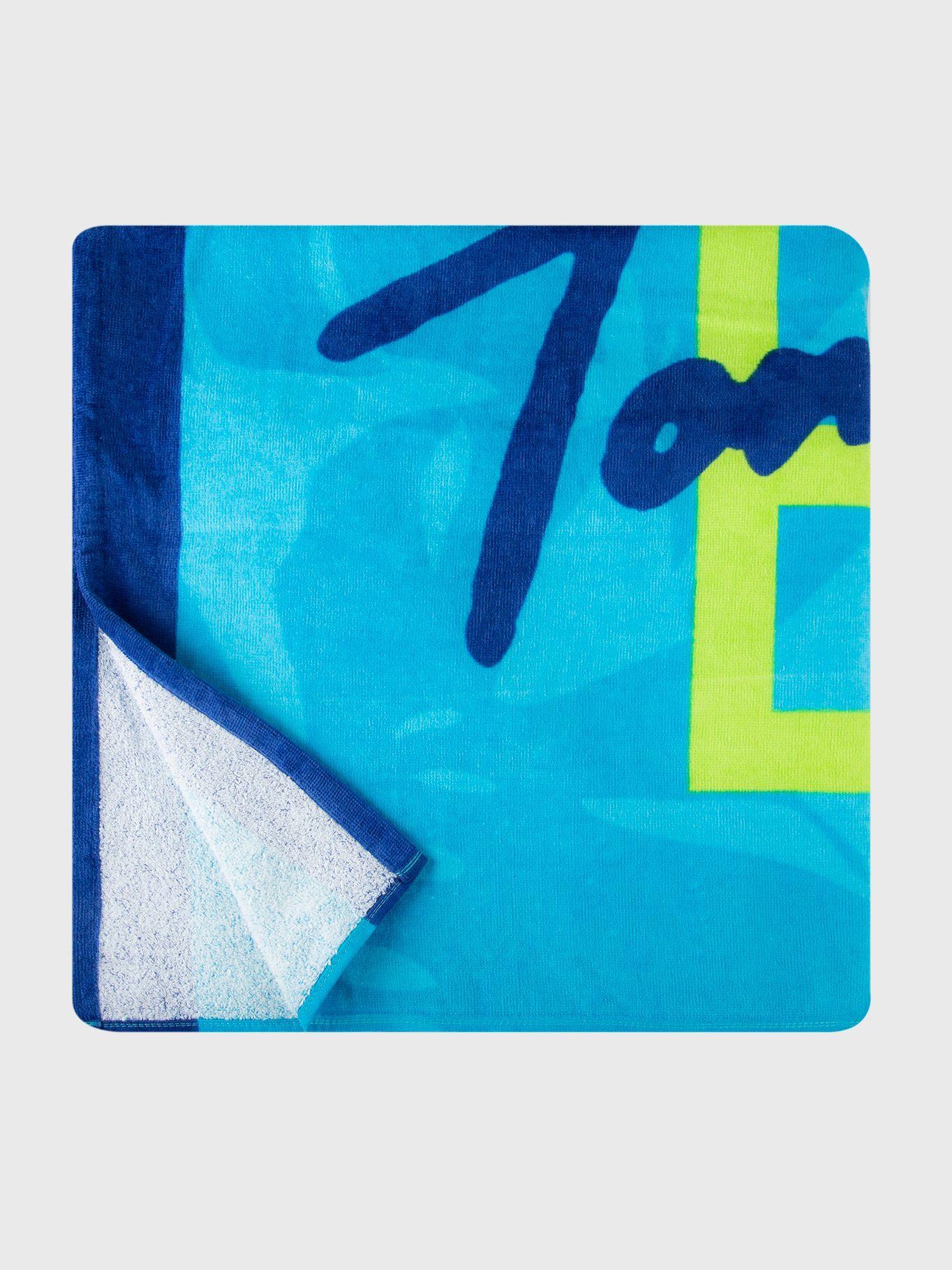 Toalla Playa Signature Azul Tommy Hilfiger MY2-1