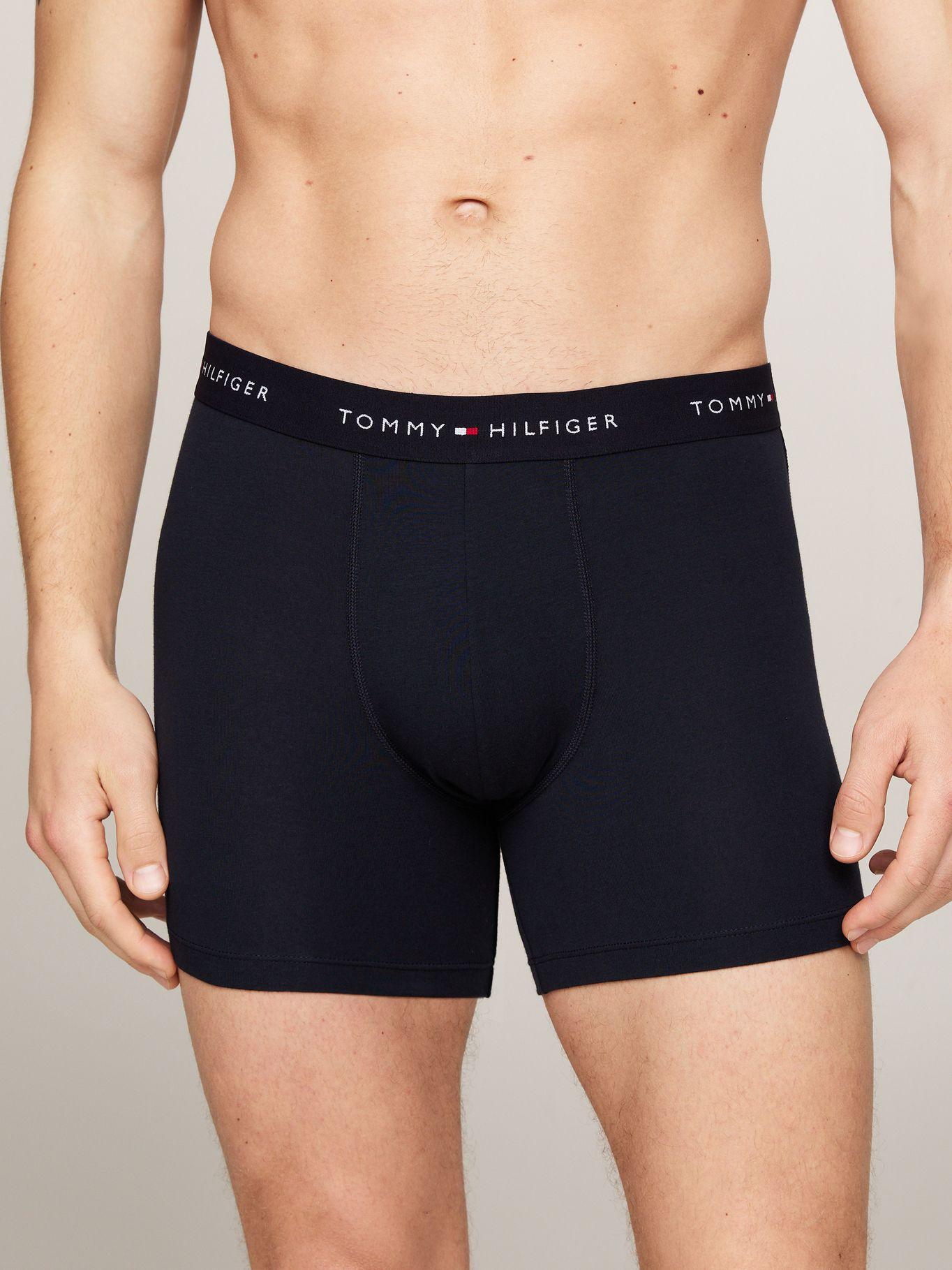 Pack 3 Bóxer Essential De Logo Azul Tommy Hilfiger-2