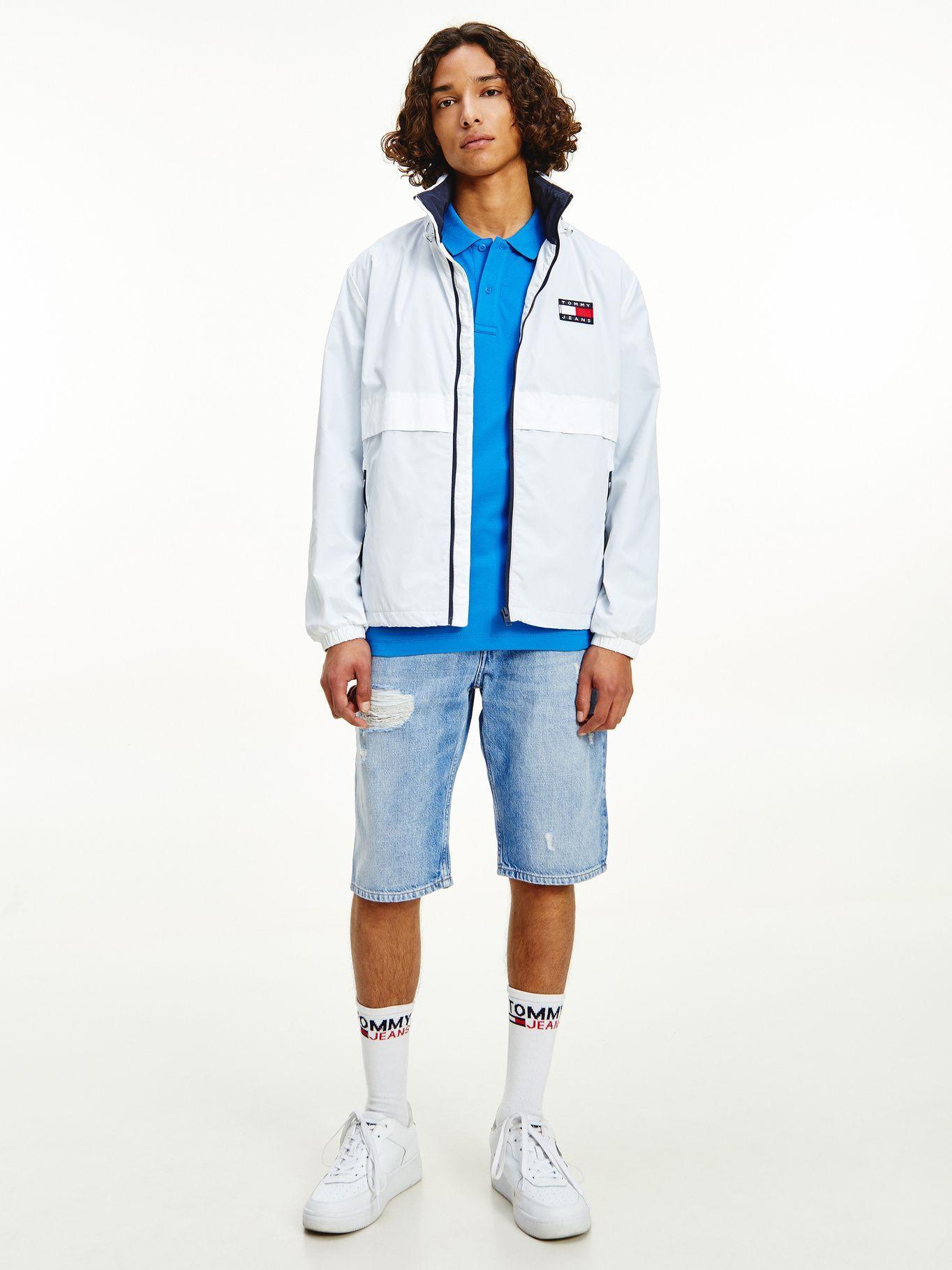 Chaqueta Nylon Yoke Blanco Tommy Jeans F2-4