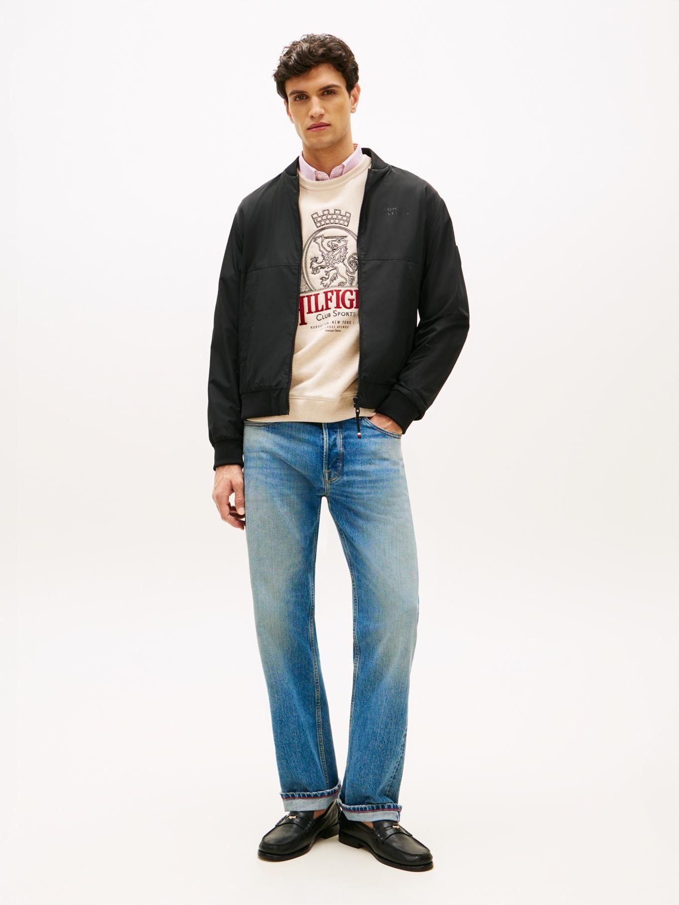 Chaqueta Bomber Con Logo-1